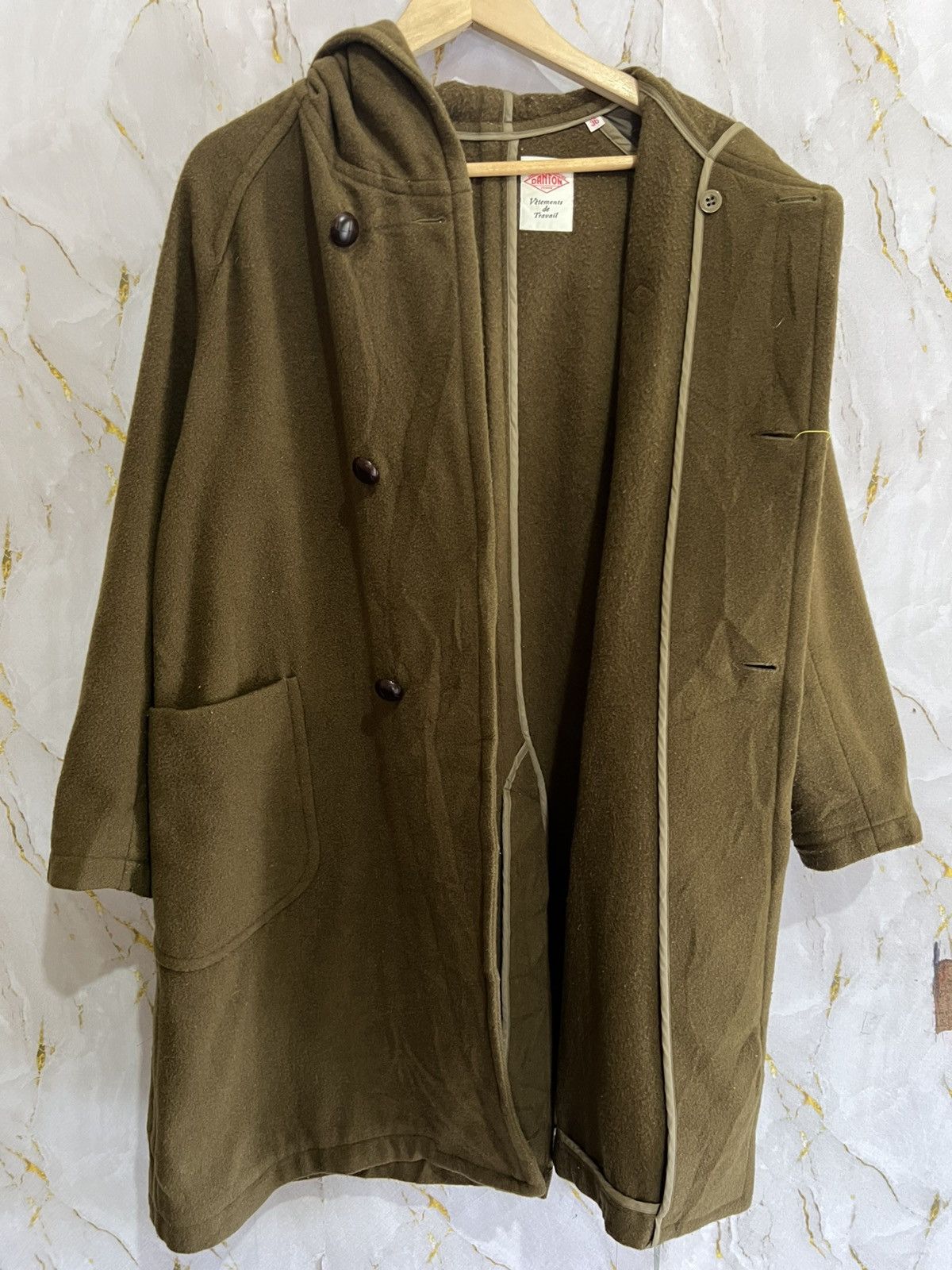 Danton Vintage Danton Vêtement Wool Jacket / Workwear Size US L / EU 52-54 / 3 - 3 Thumbnail