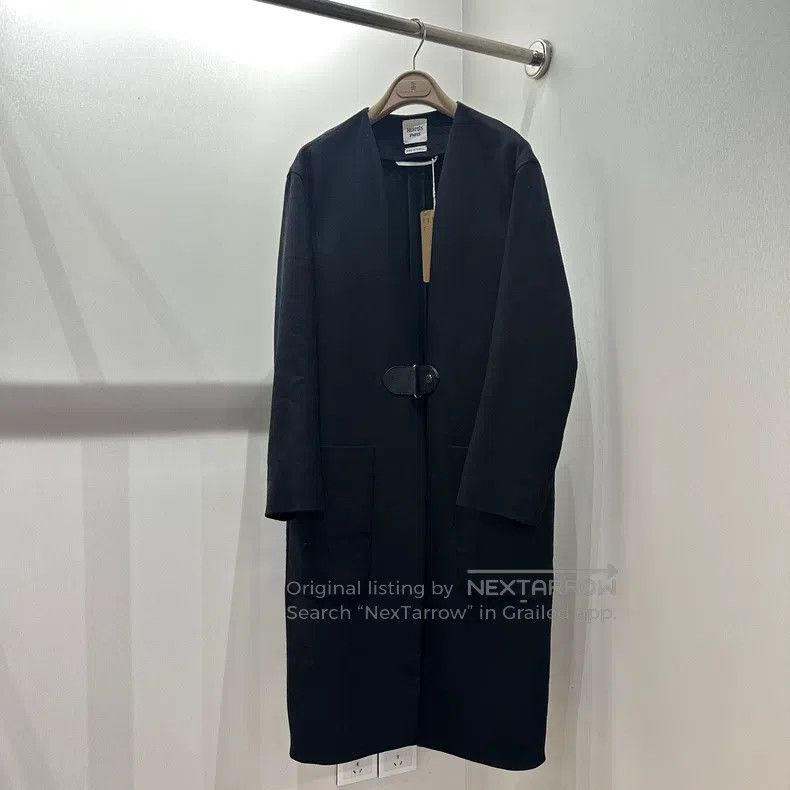 Hermes Hermes Patch Leather Buckle Long Trench Coat Size XS / US 0-2 / IT 36-38 - 1 Thumbnail