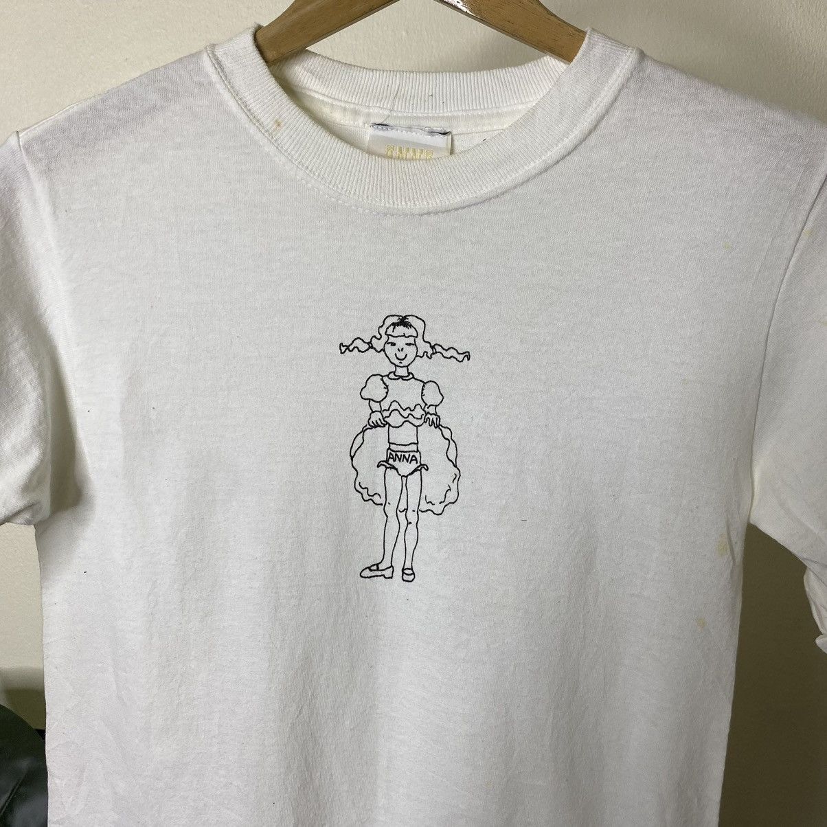 Japanese Brand × Vintage Vintage 1990s Anna Sui Tee Size US XXS / EU 40 - 2 Thumbnail