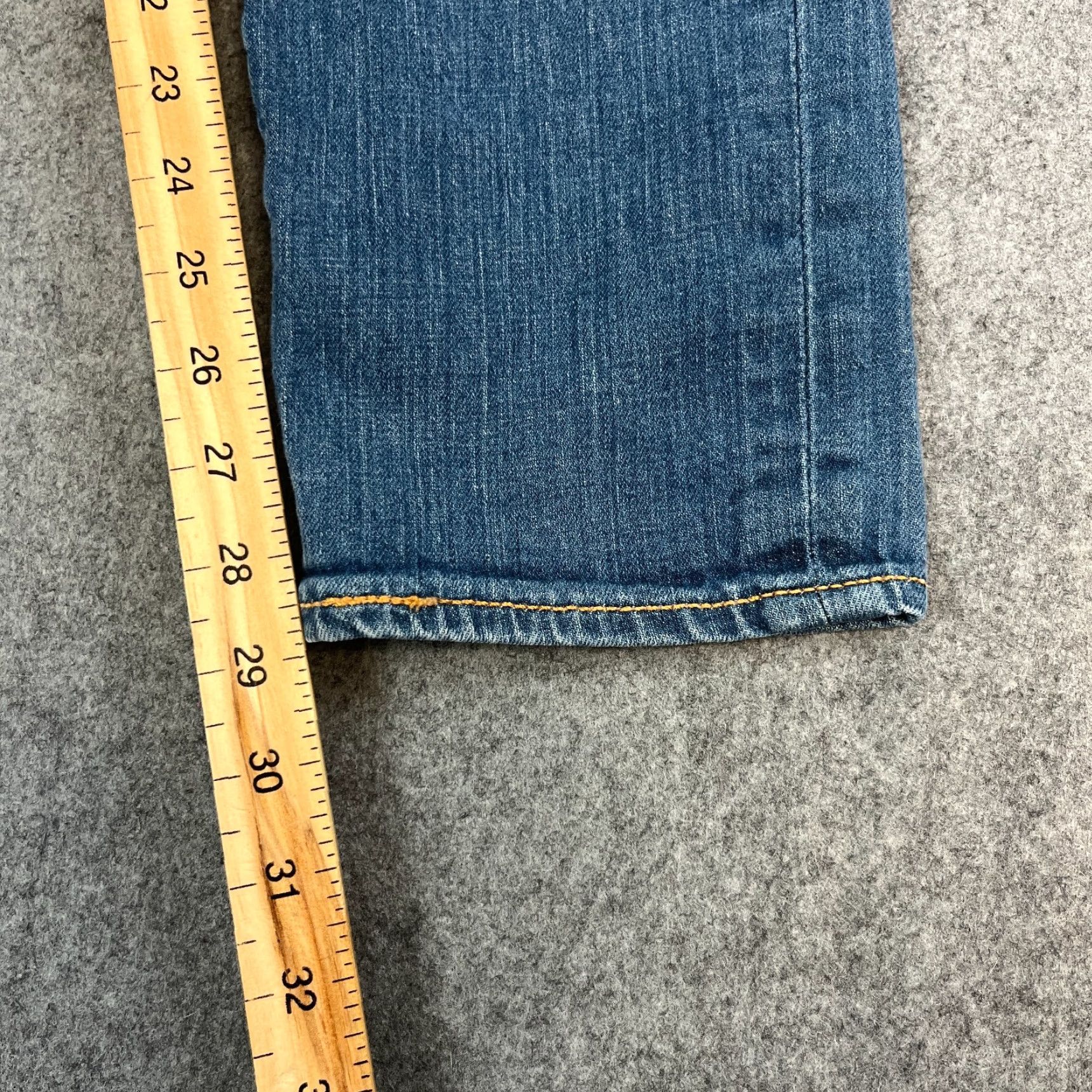 Levi's Levi's Jeans 511 Slim Tapered Denim Zip Fly 30 Regular Men Dark Blue 5-Pocket Size US 30 / EU 46 - 4 Thumbnail