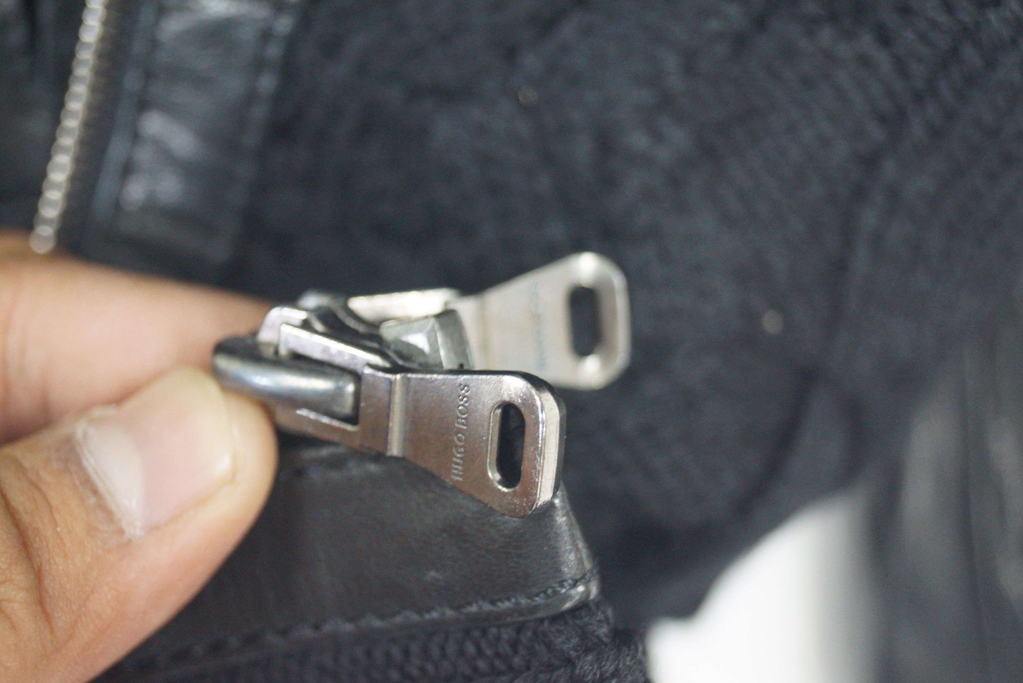 Hugo Boss × Vintage Hugo Boss Leather Jacket Revisable Nice Design Size US M / EU 48-50 / 2 - 4 Thumbnail