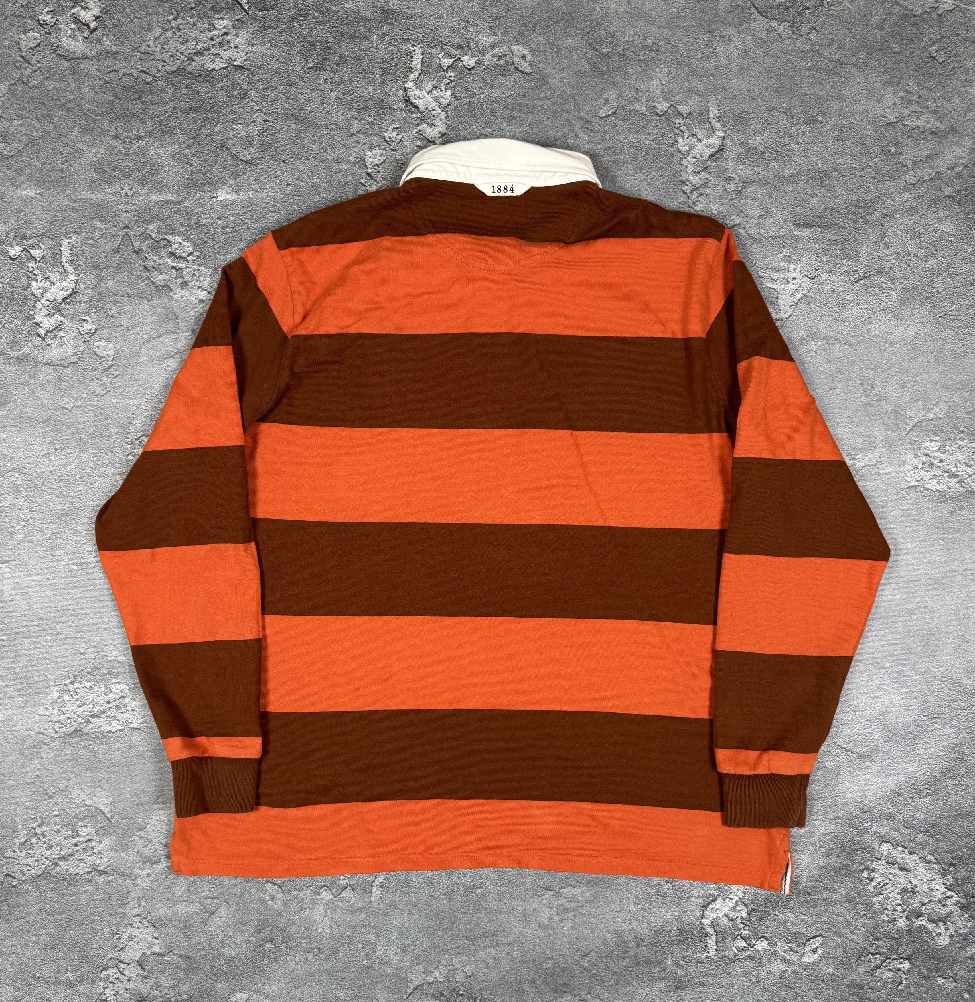 If Six Was Nine M&S Striped Long Sleeve T-Shirt Tee Streetwear Y2K 2000s Size US XXL / EU 58 / 5 - 4 Thumbnail