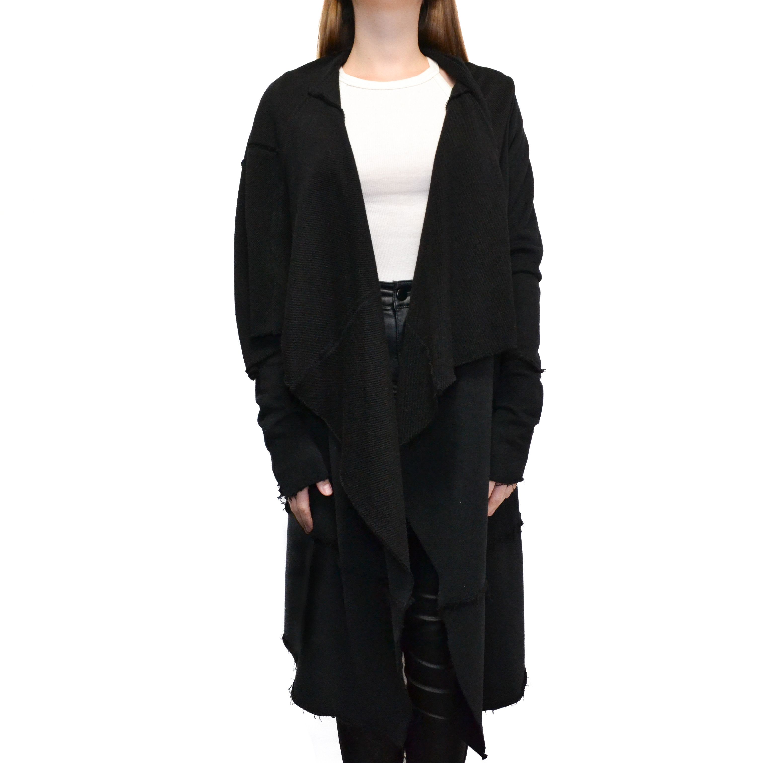 Other Studio B3 Avantgarde Asymmetrical Open Cardigan Sweater Size S / US 4 / IT 40 - 2 Thumbnail