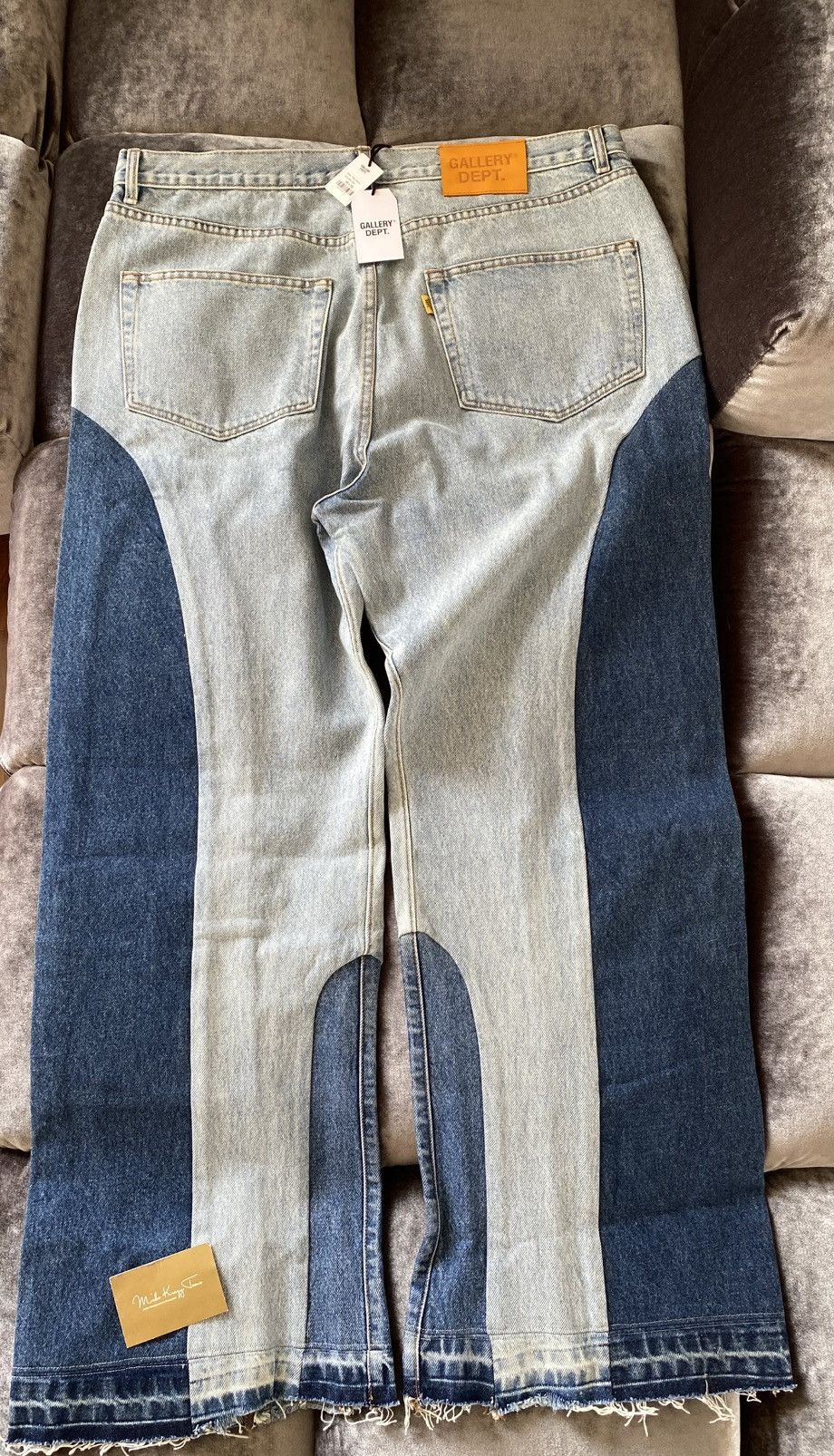 Gallery Dept. €1079 ! BNWT Gallery Dept “Trent Pant” Denim Jeans 38/32 Size US 38 / EU 54 - 21 Thumbnail