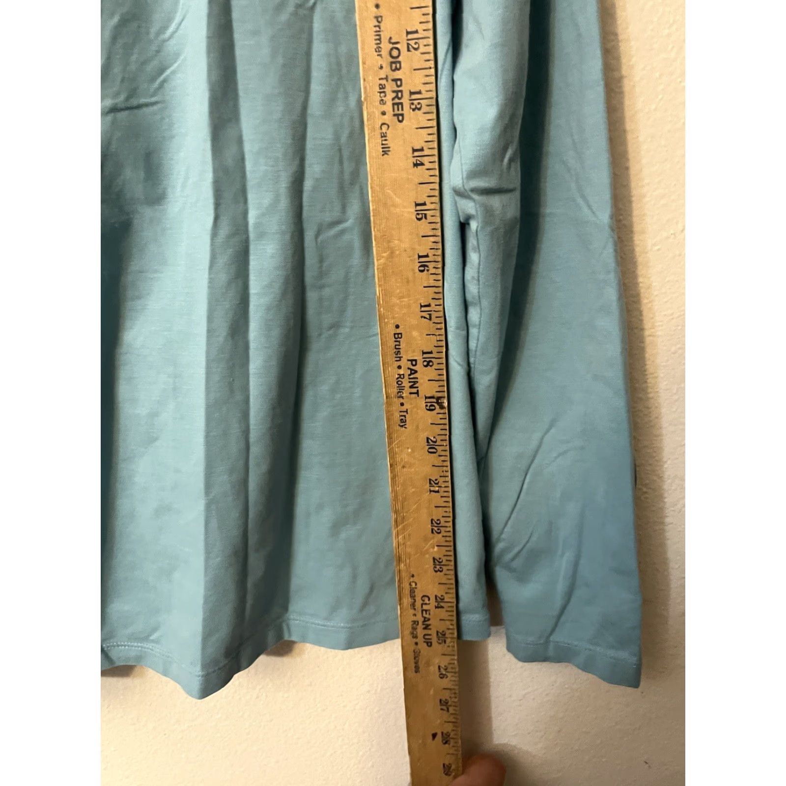 Vintage L.L.Bean T-Shirt Women Medium Blue Pima Cotton Spandex Long Sleeve Casual Shirt Size M / US 6-8 / IT 42-44 - 5 Thumbnail