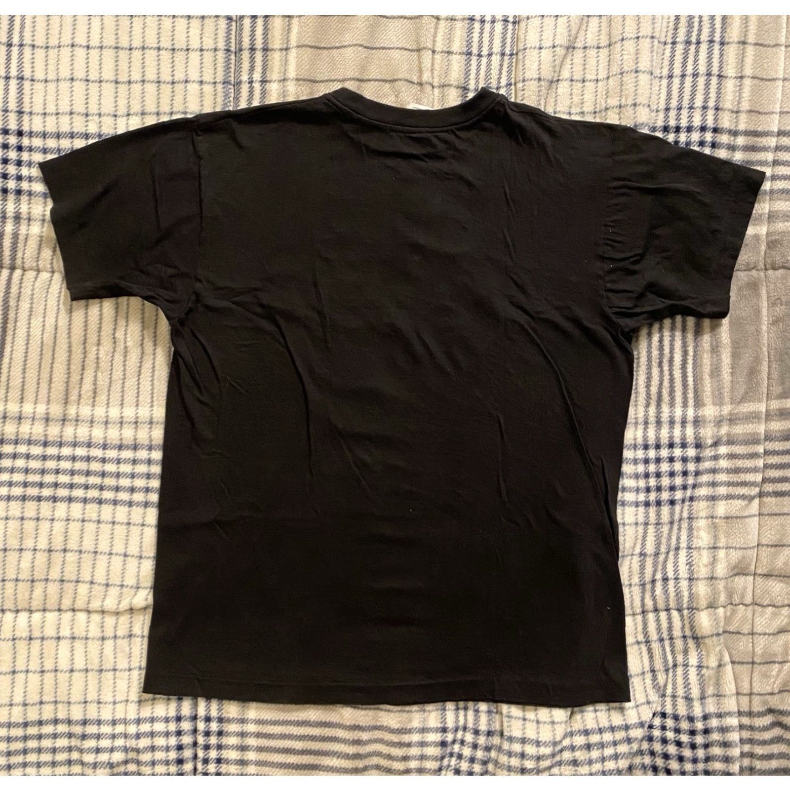 Vintage VINTAGE SJM T-Shirt Texas Neon Print Cowboys Black XL Men Regular Short Sleeve Crew Neck Graphic Print 80s State Cowboys Mens Size US XL / EU 56 / 4 - 2 Thumbnail