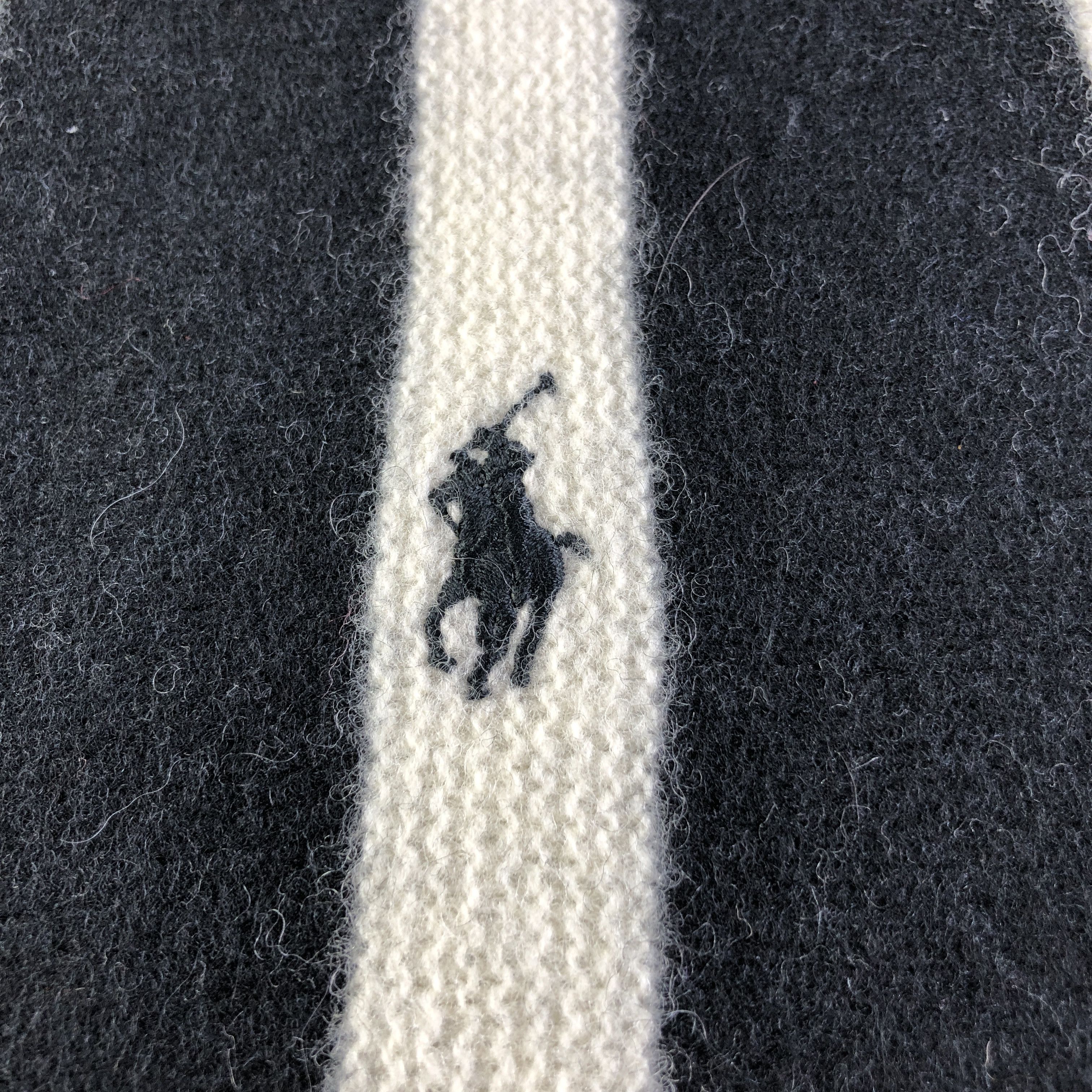 Polo Ralph Lauren Polo Ralph Lauren Striped Wool Scarf Muffler V2718 Size ONE SIZE - 5 Thumbnail