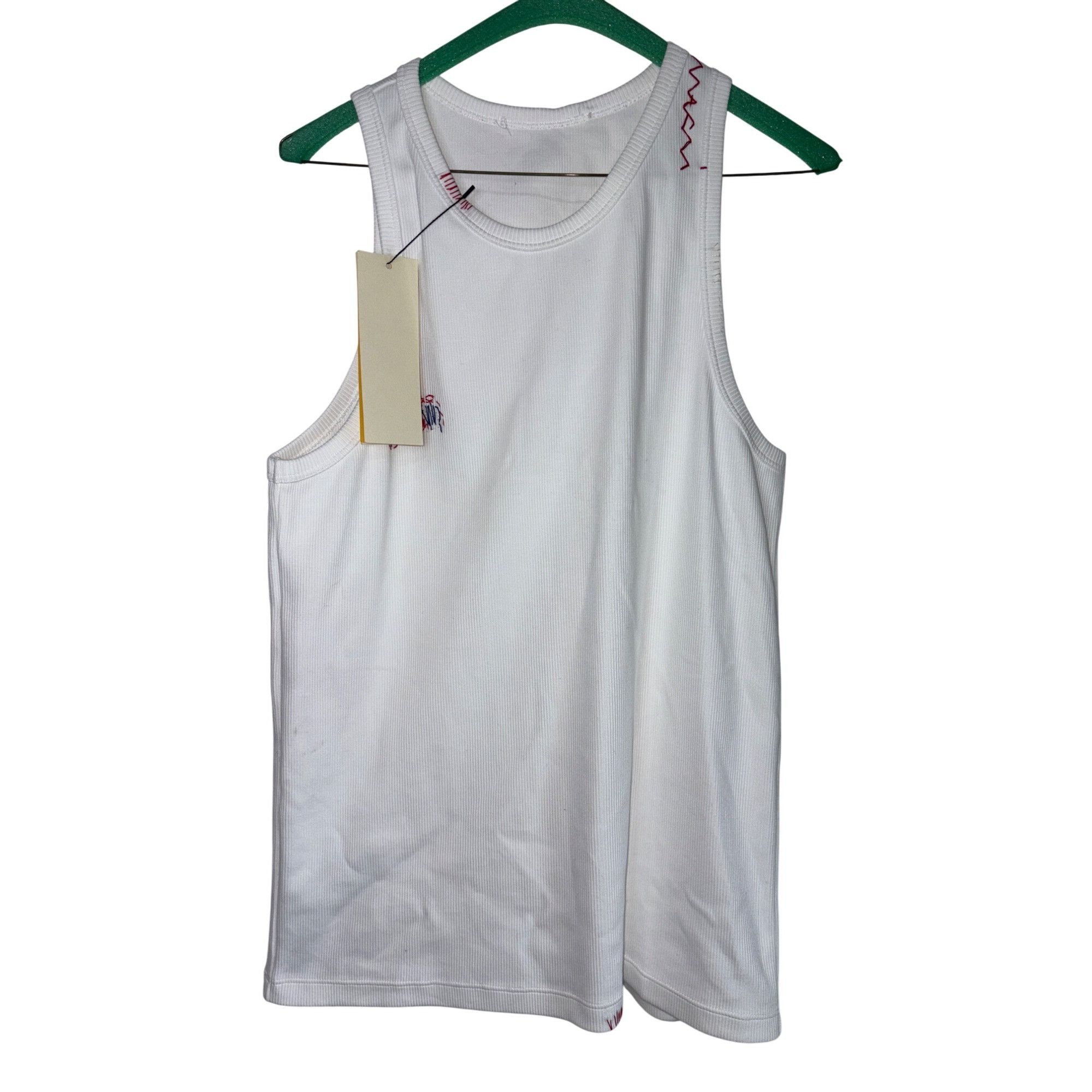 Marni Marni Tank Top in Lily White 48 New Mens Sleeveless Ribbed B Size US M / EU 48-50 / 2 - 6 Thumbnail