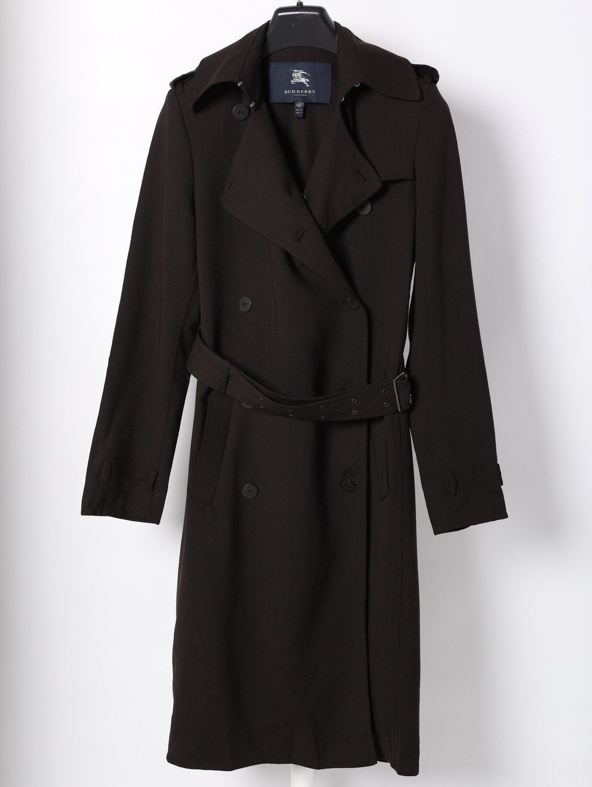 Burberry Burberry London Wool Elastane Light Trench Coat Vintage Size S / US 4 / IT 40 - 3 Thumbnail