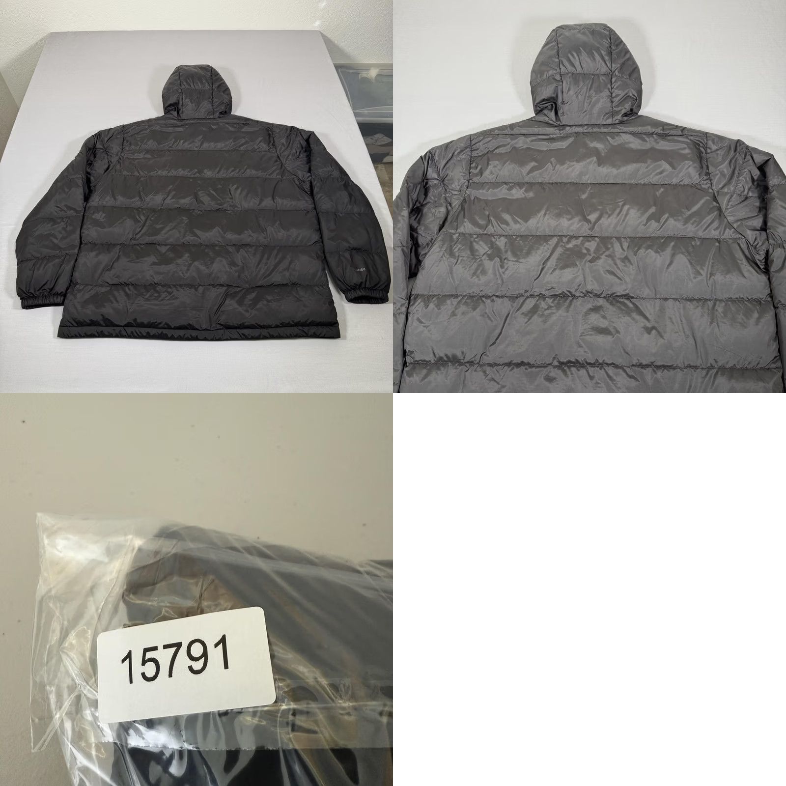 Eddie Bauer Eddie Bauer Jacket Mens 2XL Black EB650 Channel Down Puffer Zip Up Hooded Hike Size US XXL / EU 58 / 5 - 9 Thumbnail