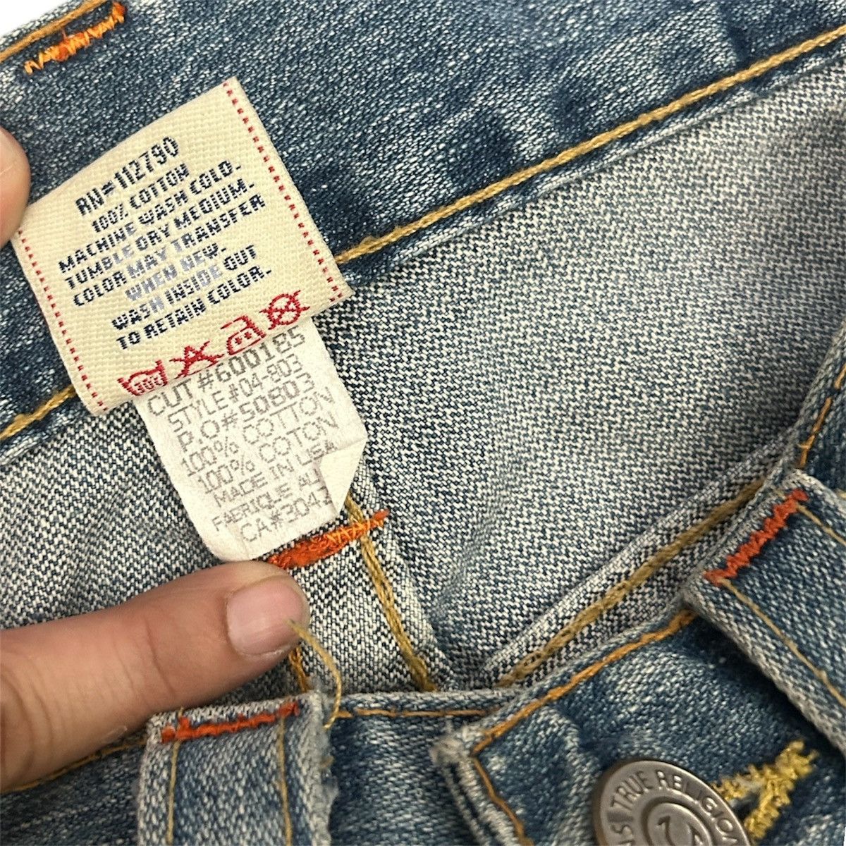 True Religion True Religion Joey Flare Denim Size 28" / US 6 / IT 42 - 4 Thumbnail