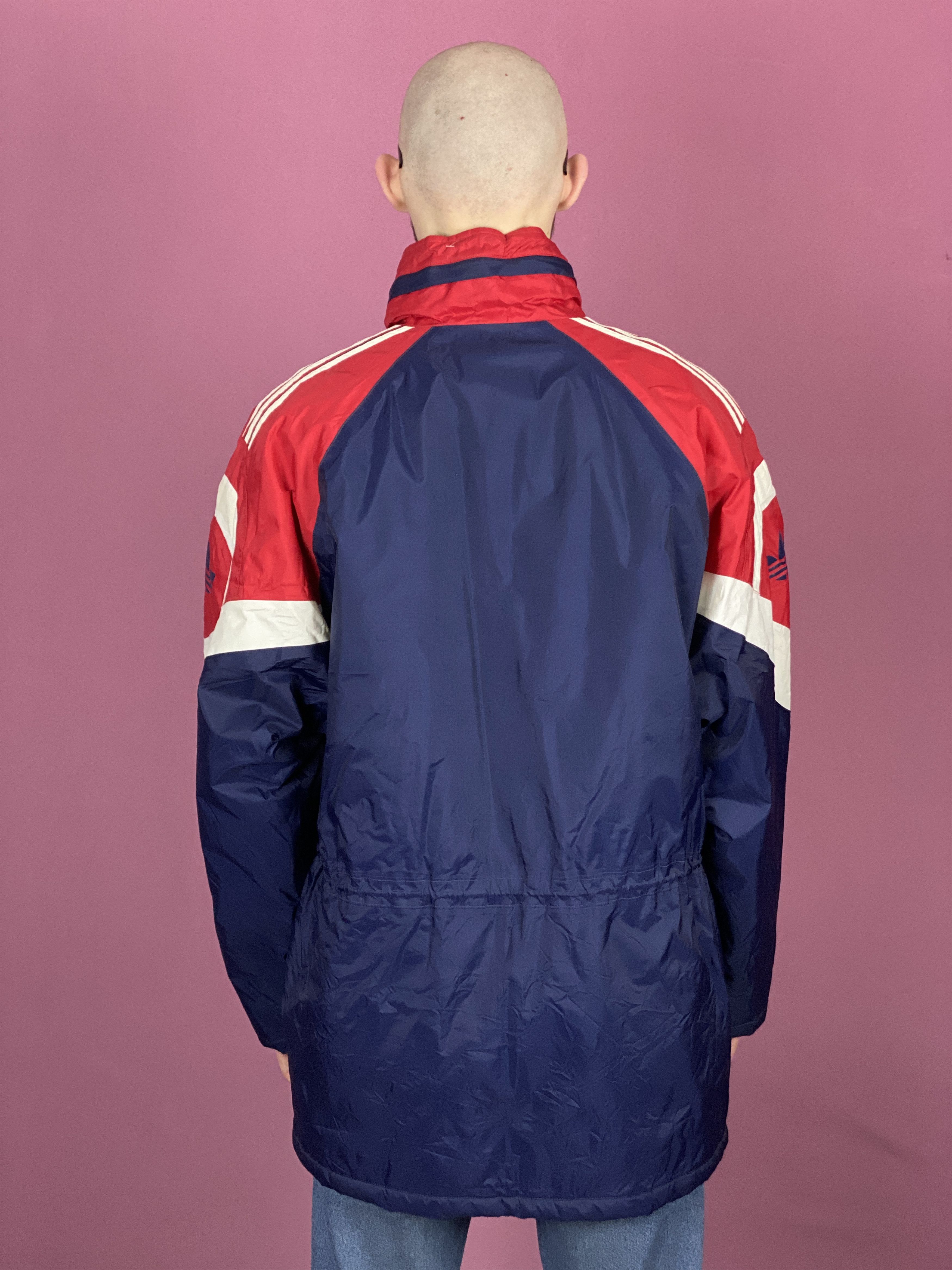 Adidas × Vintage 90s Adidas Originals Vintage Men's Winter Jacket - Size L Size US L / EU 52-54 / 3 - 3 Thumbnail