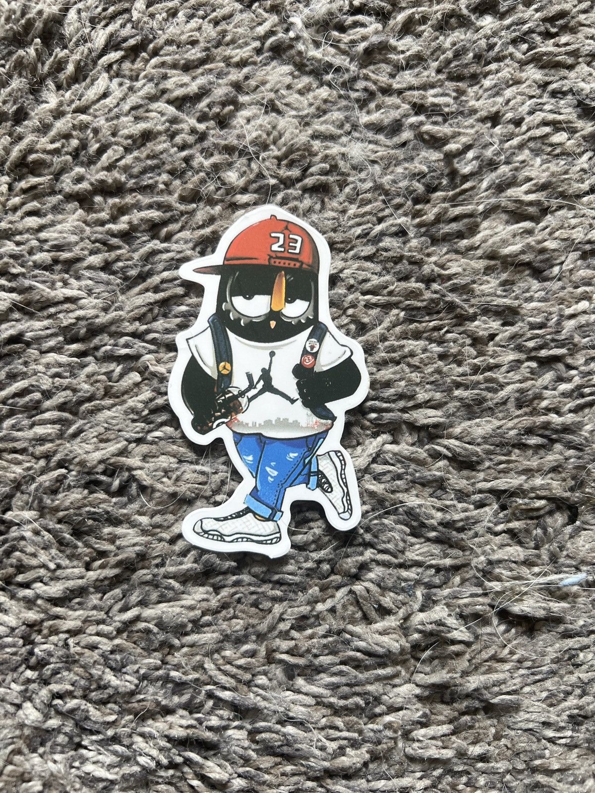 Jordan Brand Jordan Cartoon Owl Sticker Size ONE SIZE - 1 Thumbnail