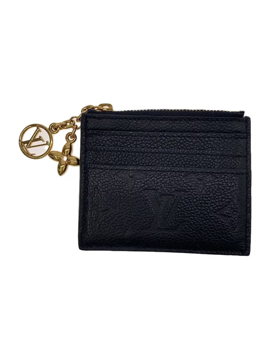 Louis Vuitton Louis Vuitton Leather Coin Case Black Size ONE SIZE - 1 Thumbnail