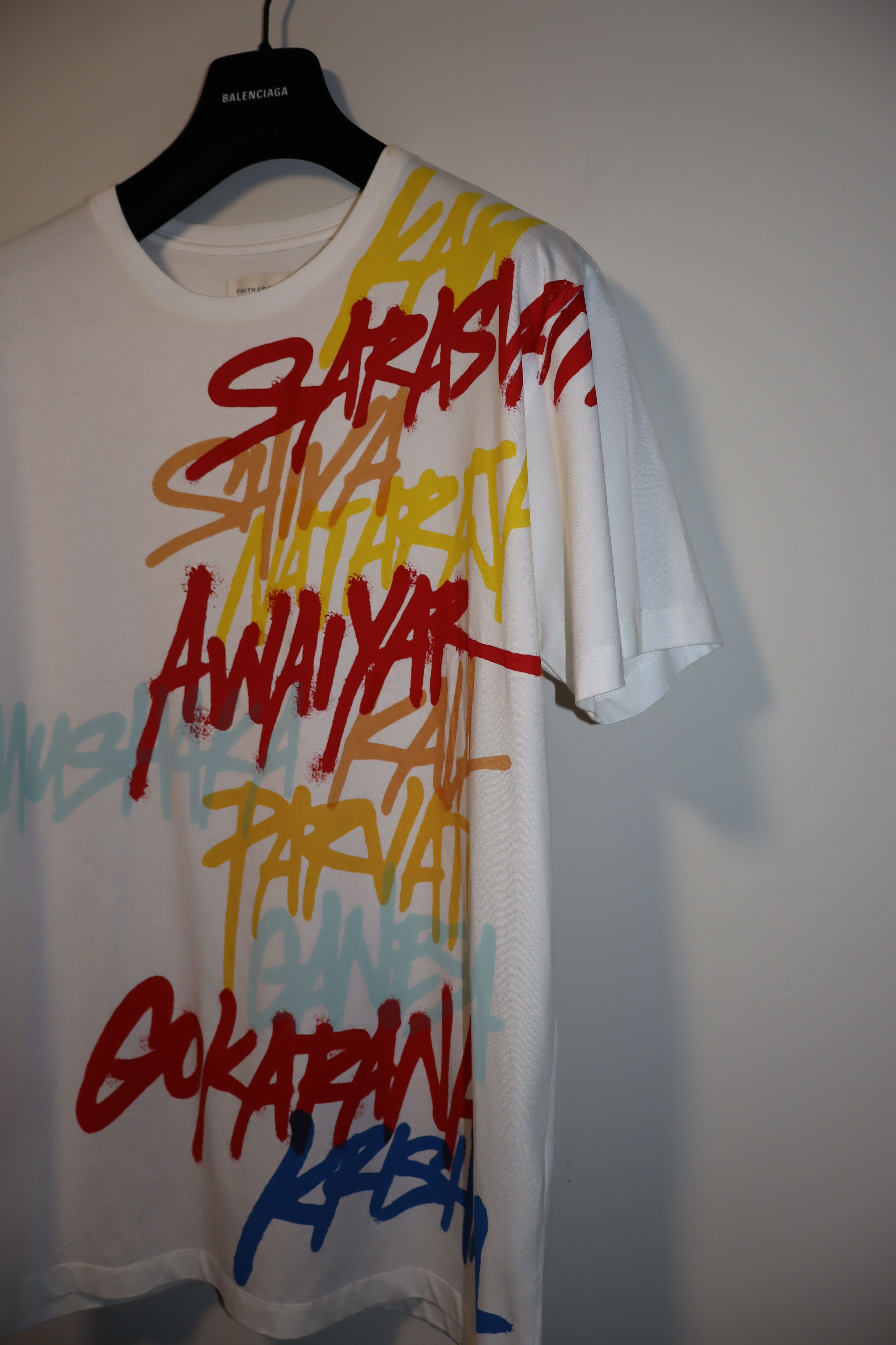Faith Connexion Graffitti print t-shirt Size US M / EU 48-50 / 2 - 3 Thumbnail
