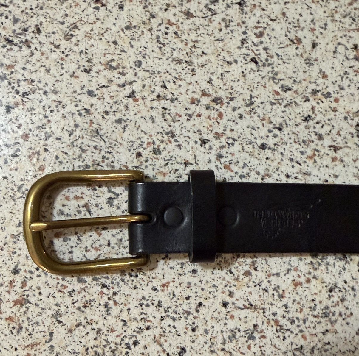 Red Wing Classic Heritage Leather Belt Size 38 - 2 Thumbnail