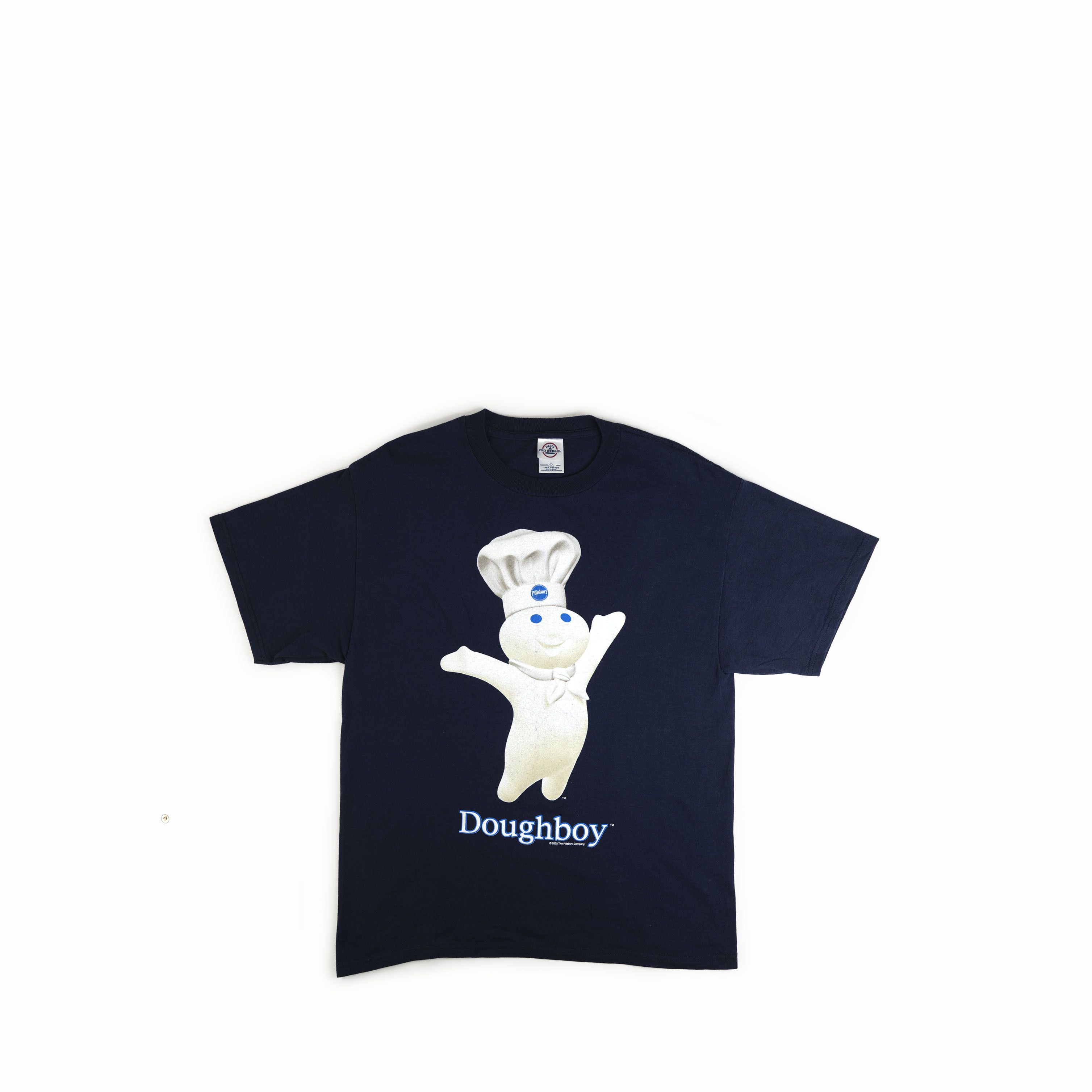 Delta × Vintage Vintage 2003 Pillsbury Doughboy Tee Shirt Size US L / EU 52-54 / 3 - 1 Thumbnail