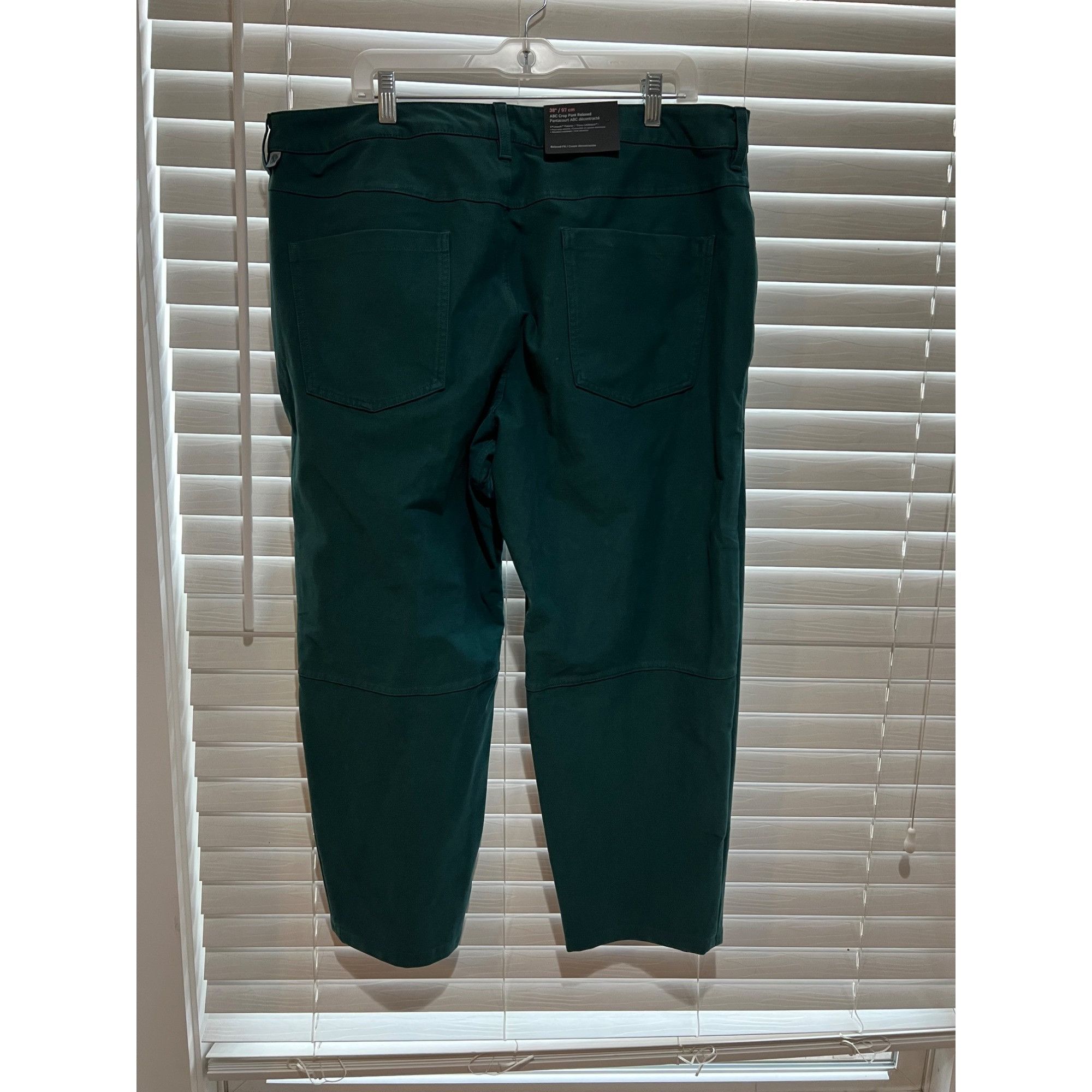 Lululemon Lululemon ABC Men’s Green Pants - NWT Size 38 Size US 38 / EU 54 - 3 Thumbnail