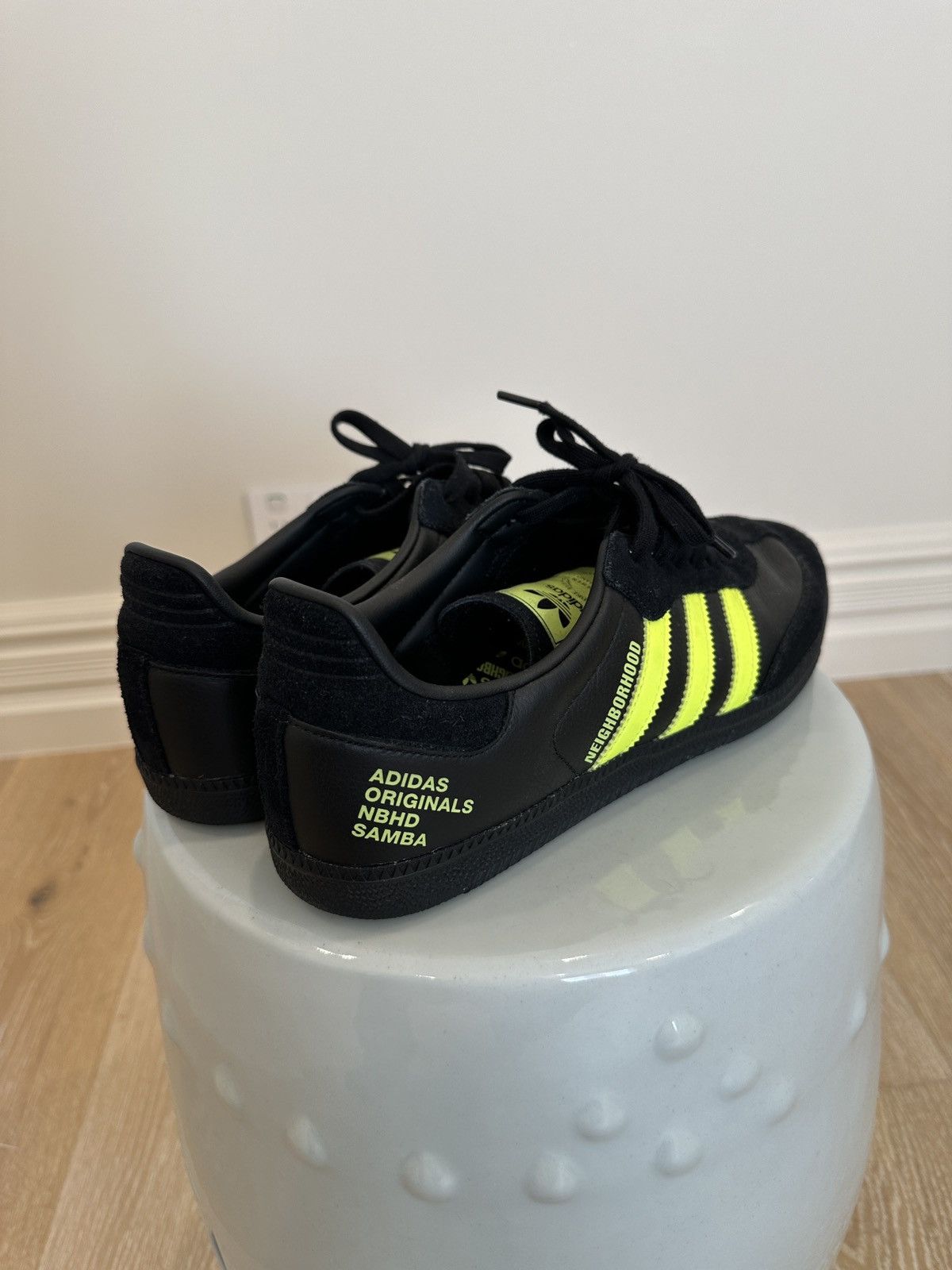 Adidas x Neighborhood Samba Black/Neon Green