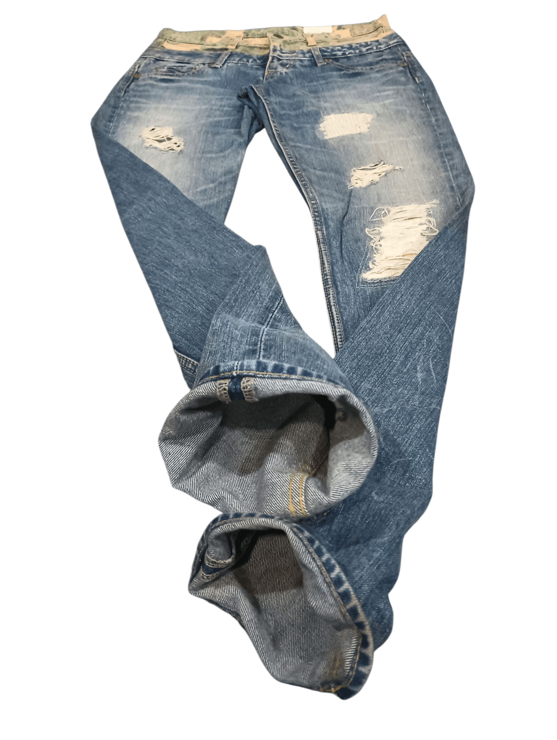 Other Distressed Jeans Double Waist Camo Size US 32 / EU 48 - 5 Thumbnail