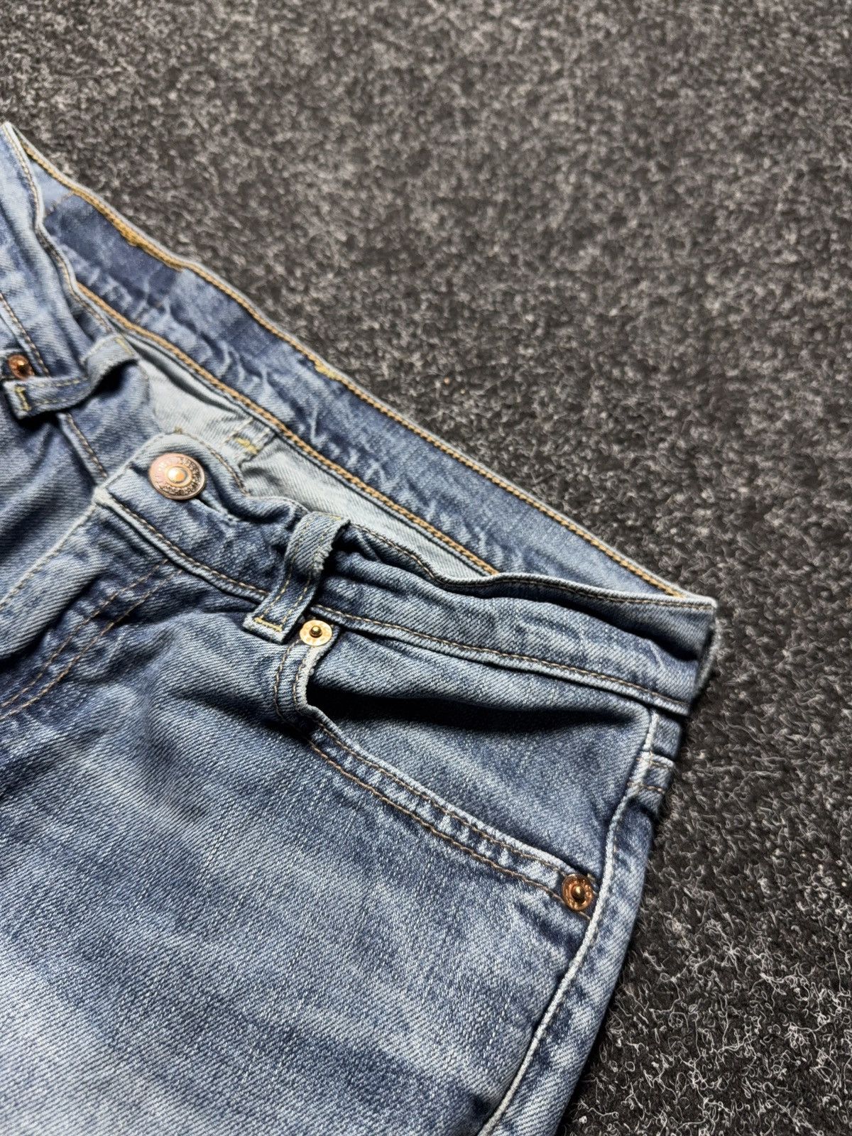 Levi's Vintage 00s Levi’s 529 Curvy Bootcut Jeans Y2K Flare Vintage Size 27" / US 4 / IT 40 - 12 Thumbnail