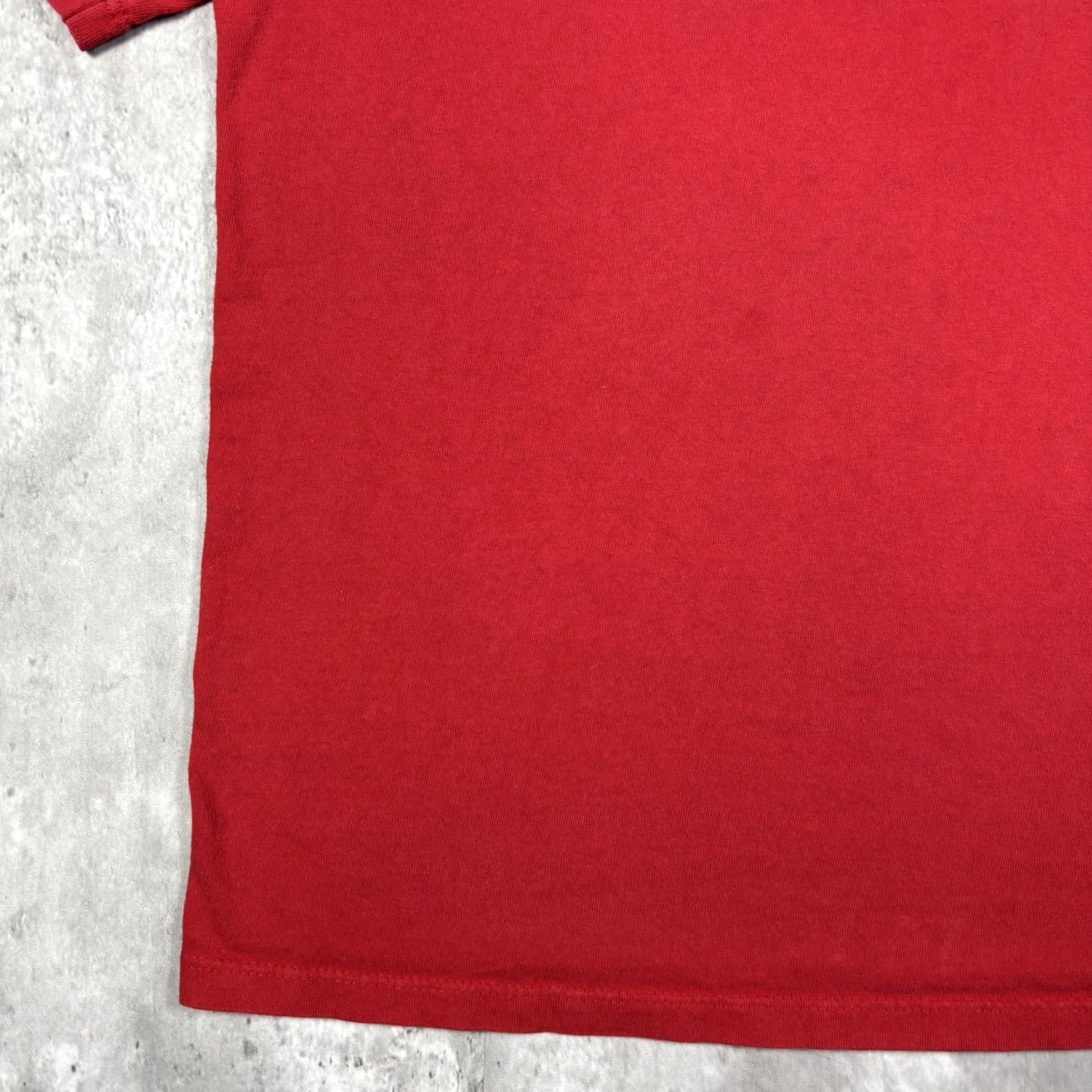 Adidas VINTAGE Adidas Swim Athletics Red T Shirt Mens L Large Cotton Crew Neck Graphic Print 90s Sports Captain America Size US L / EU 52-54 / 3 - 5 Thumbnail