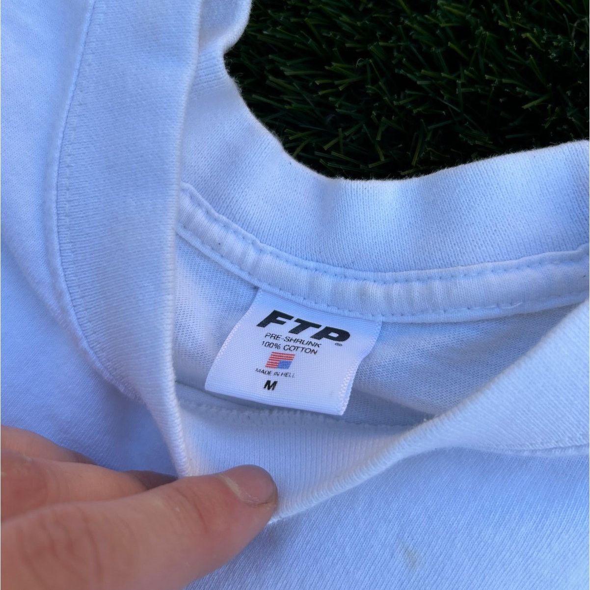 Fuck The Population FTP Logo Pocket Tee (White) Limited Edition Size US M / EU 48-50 / 2 - 3 Thumbnail