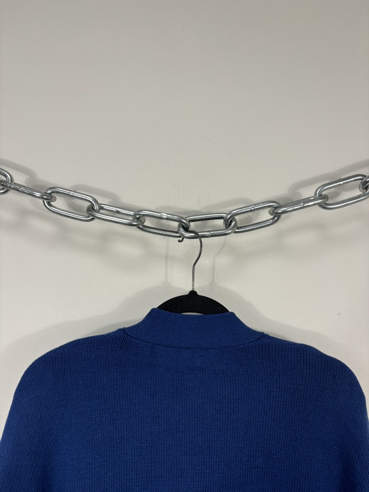 Other Mir Studio Bowl Club Y2K Blue Letterman Cardigan Sweater Size US M / EU 48-50 / 2 - 16 Thumbnail
