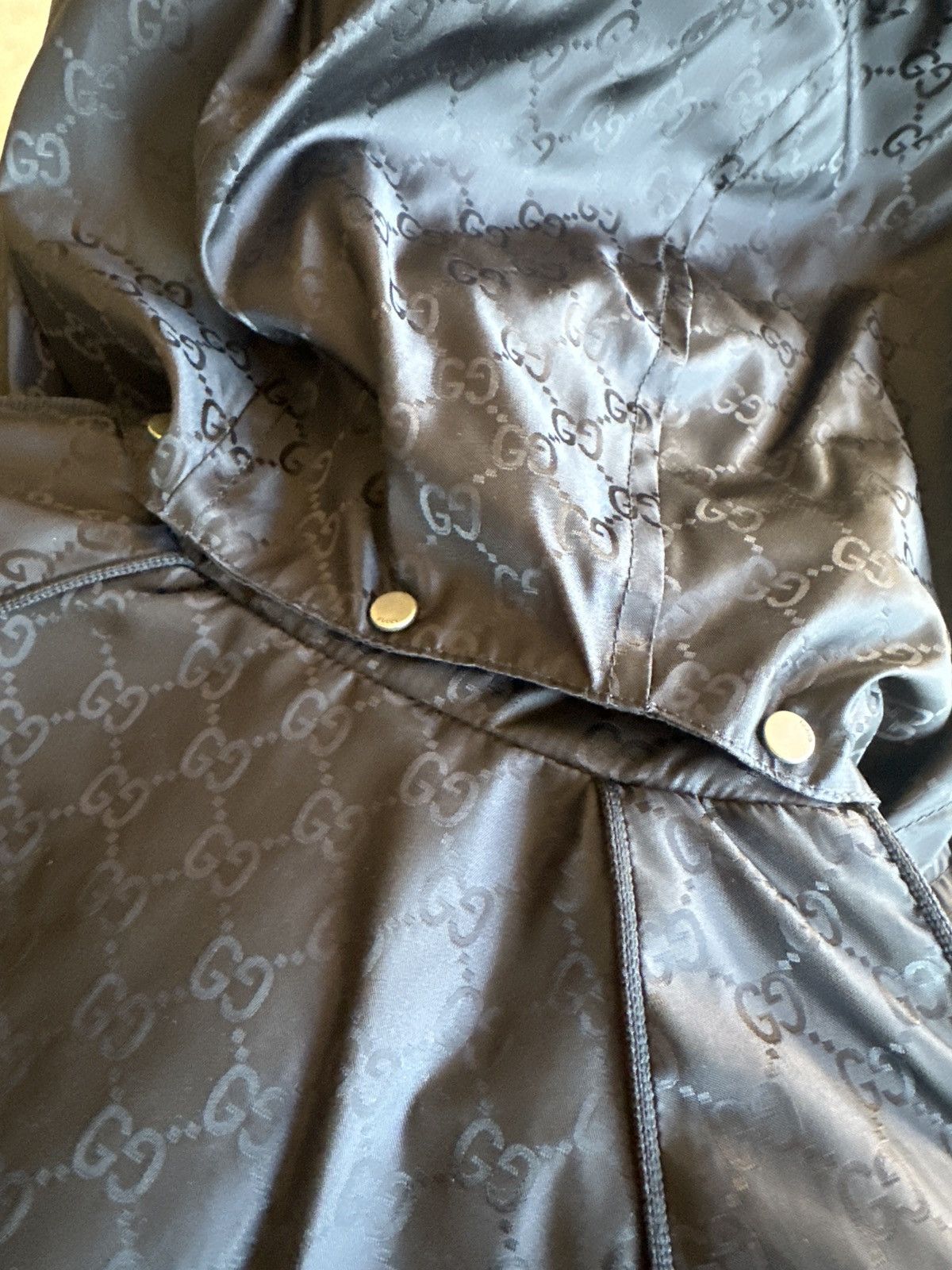 Gucci Gucci GG Nylon Jacquard Blouson Jacket - NWT Size US M / EU 48-50 / 2 - 2 Thumbnail