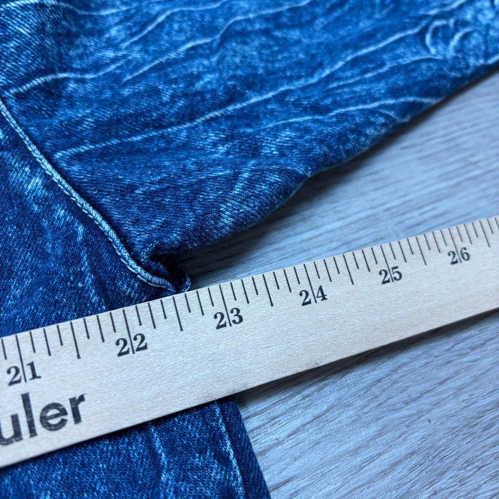 Vintage VTG 70s Acid Wash Denim 3/4 Sleeve Overshirt Jacket Men's L Size US L / EU 52-54 / 3 - 5 Thumbnail
