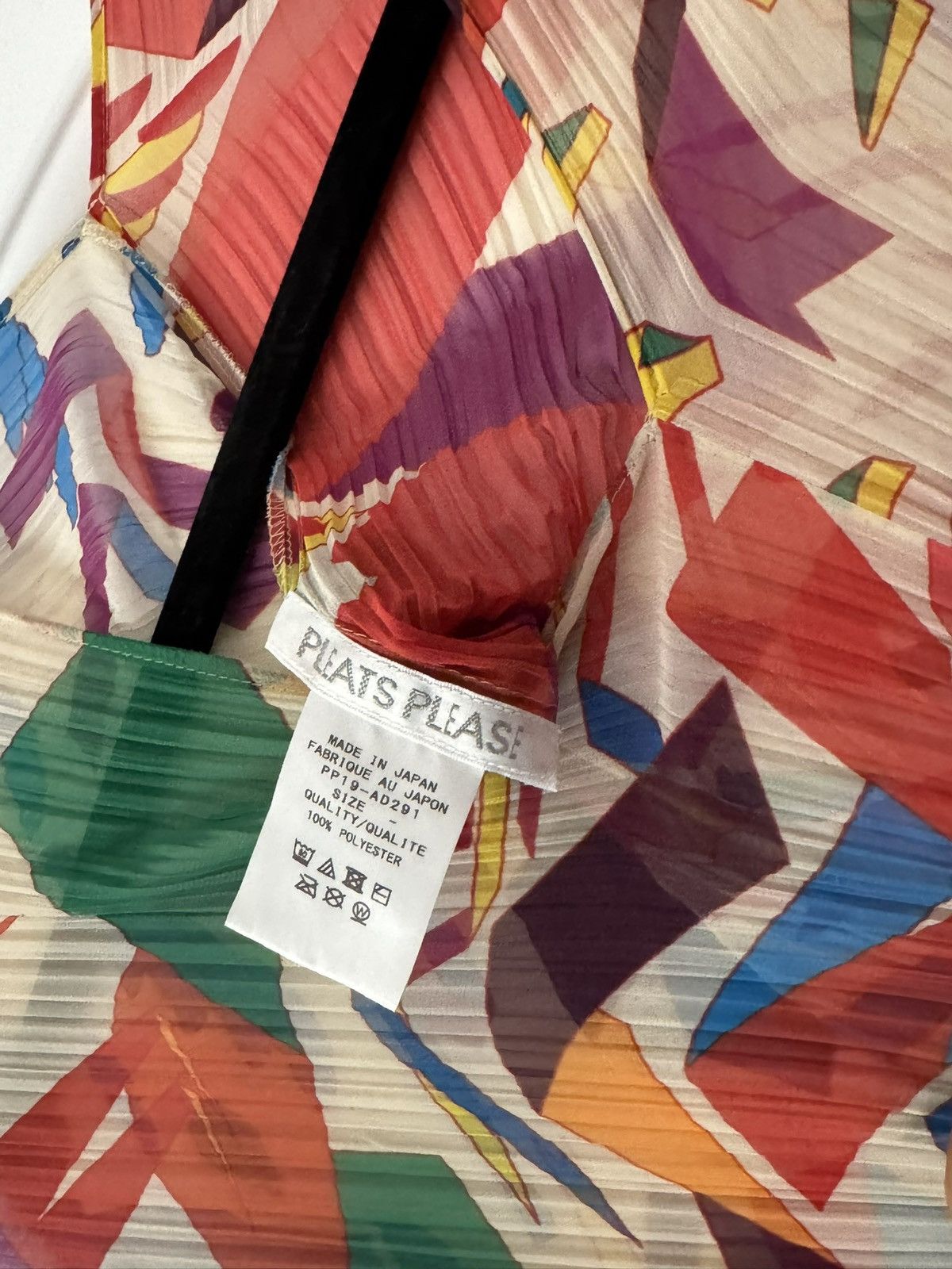 Pleats Please Issey Miyake RARE Pleats Please Issey Miyake Ribbon Multicolor Dress Size ONE SIZE - 3 Thumbnail