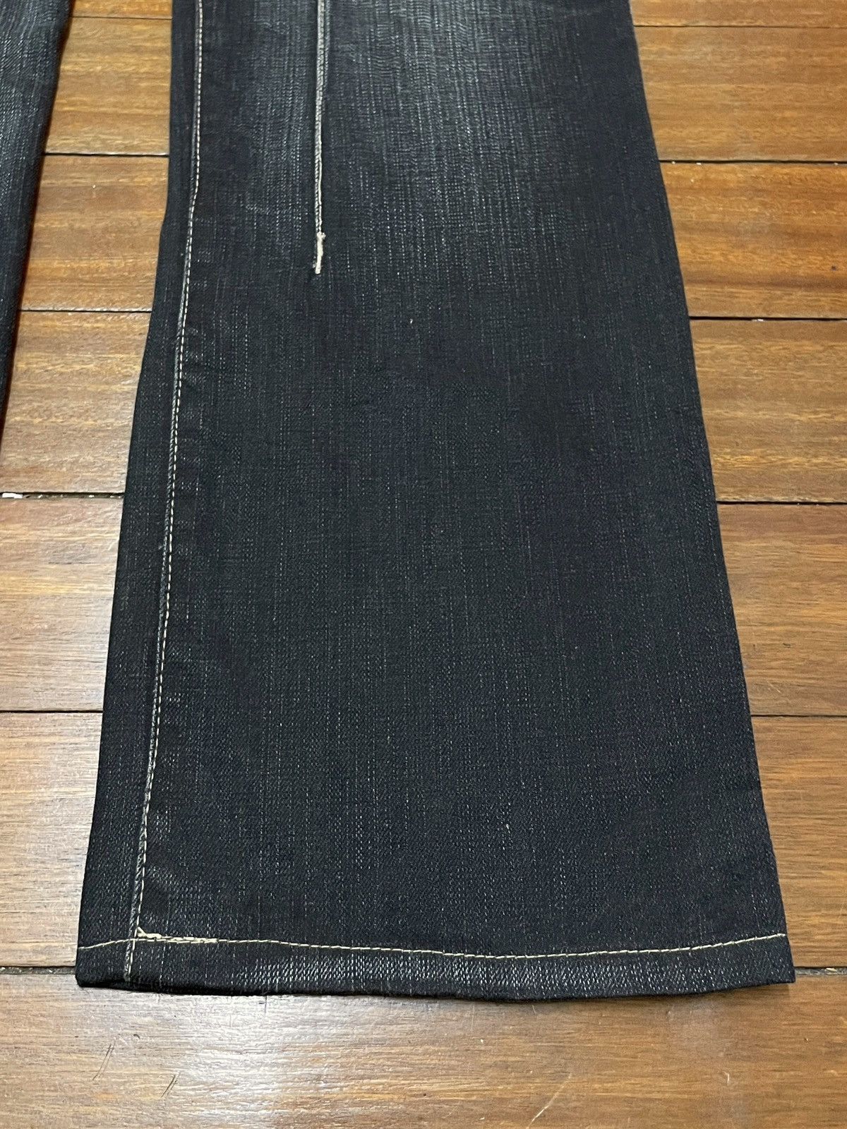 Vintage Rare Design Vintage Japanese Brand Ikka Flare Jeans 2000s Size US 35 - 6 Thumbnail