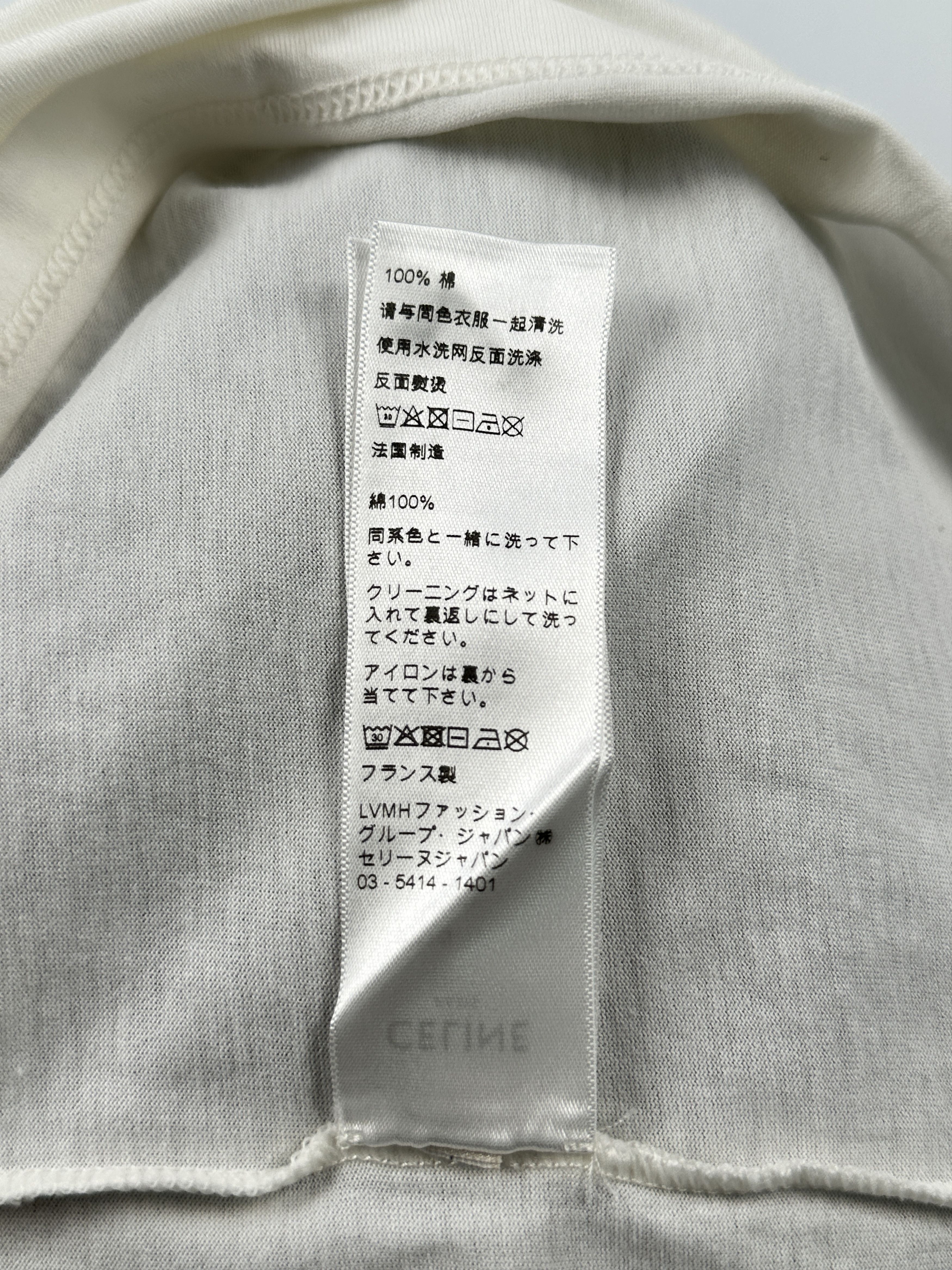 Celine Paris Triomphe Print T-Shirt Size S / US 4 / IT 40 - 15 Thumbnail