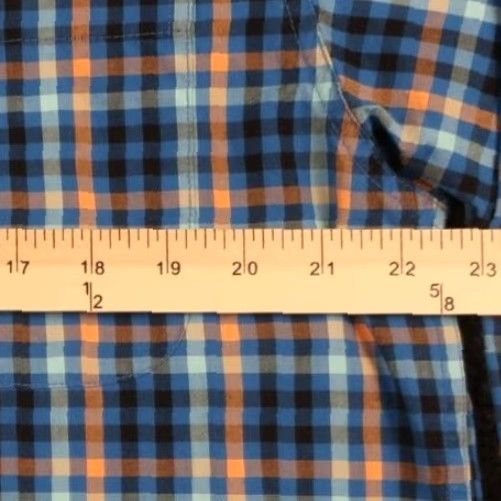 Vintage Cinch Button Shirt Mens M Blue Check Long Sleeve Rodeo Cowboy Ranch EUC Size US M / EU 48-50 / 2 - 6 Thumbnail