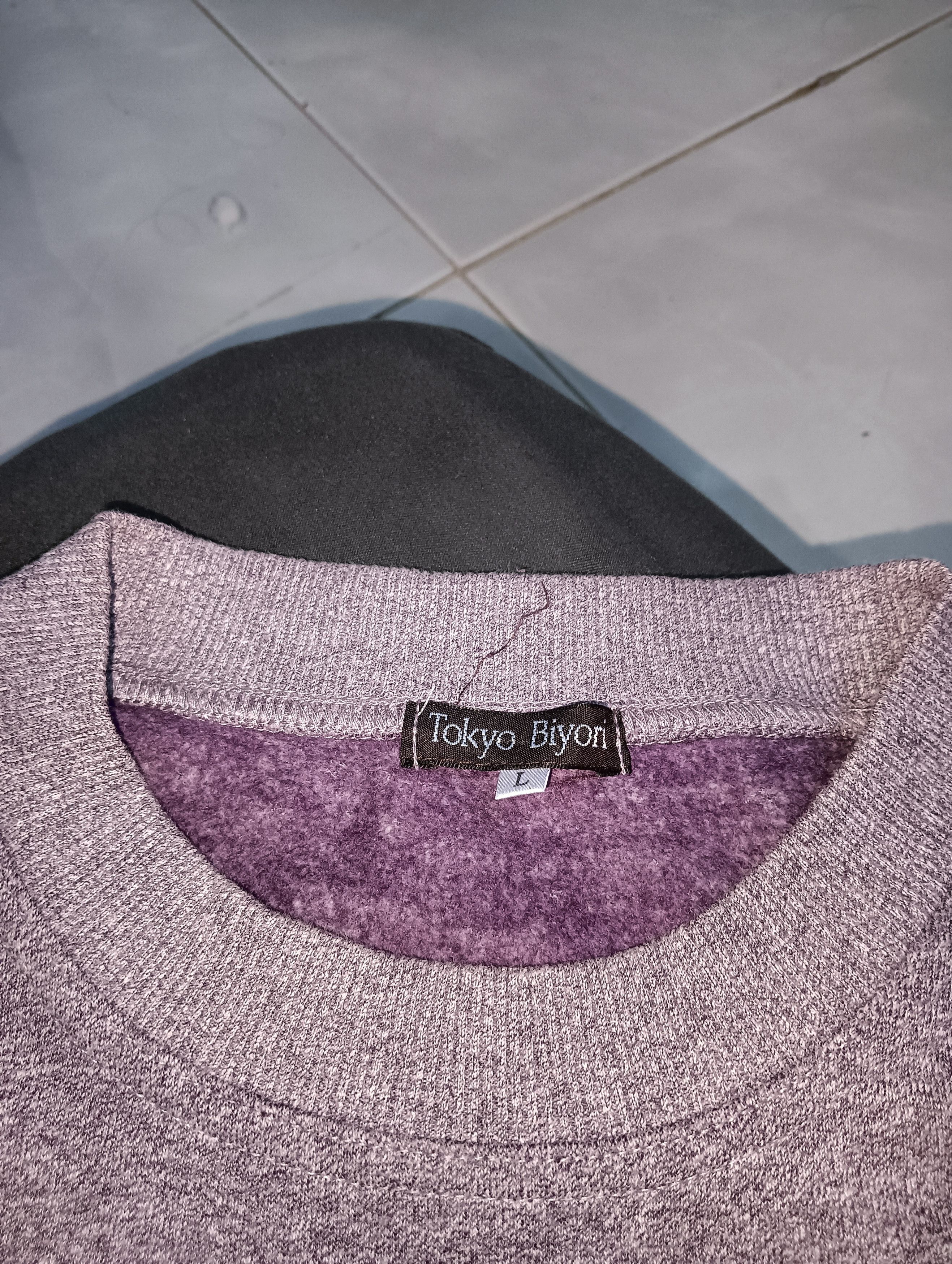 Japanese Brand Tokyo Biyori sweatshirt Size L / US 10 / IT 46 - 3 Thumbnail