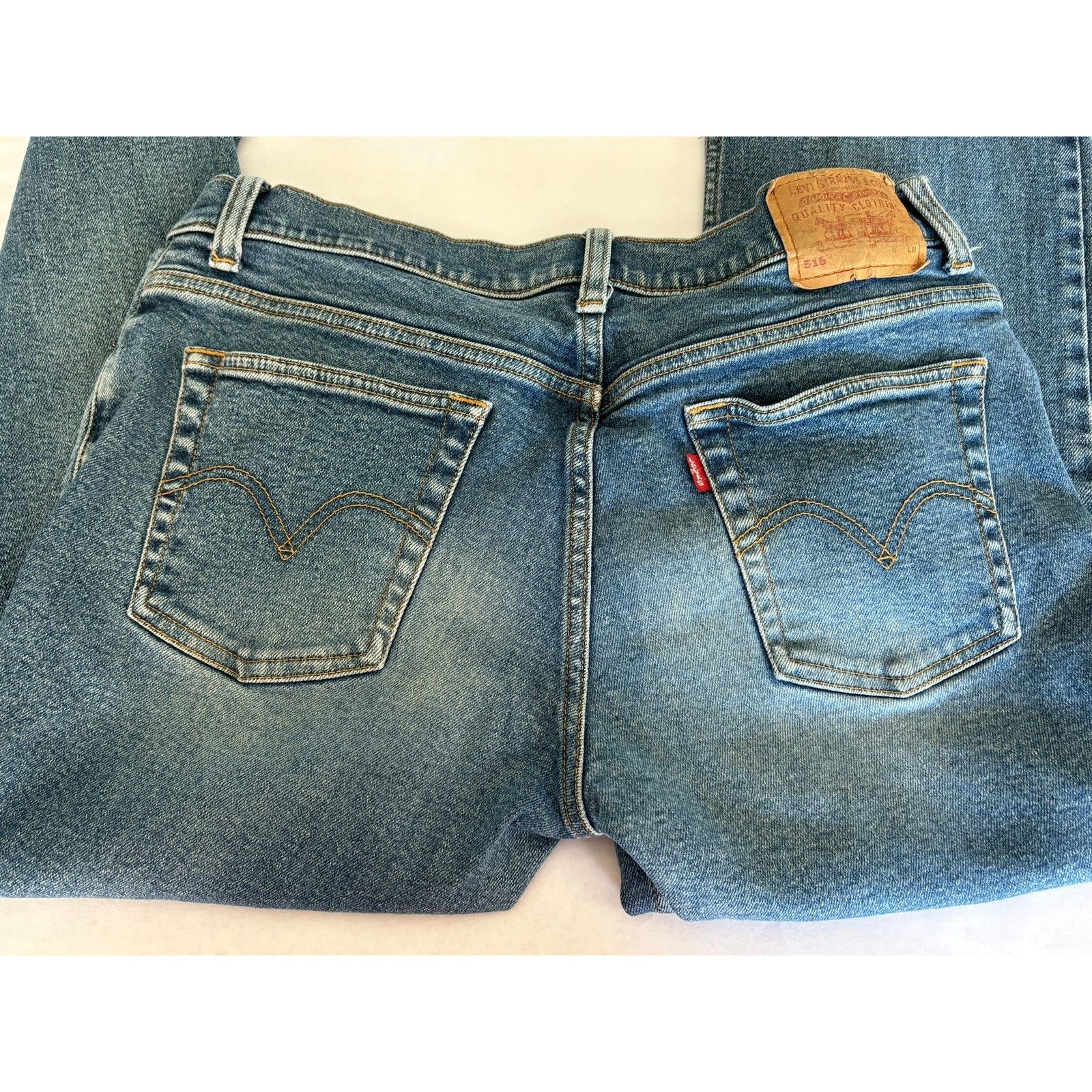 Levi's Vintage Levi's Superlow Stretch 515 Bootcut Jeans Y2K Size 30" / US 8 / IT 44 - 6 Thumbnail
