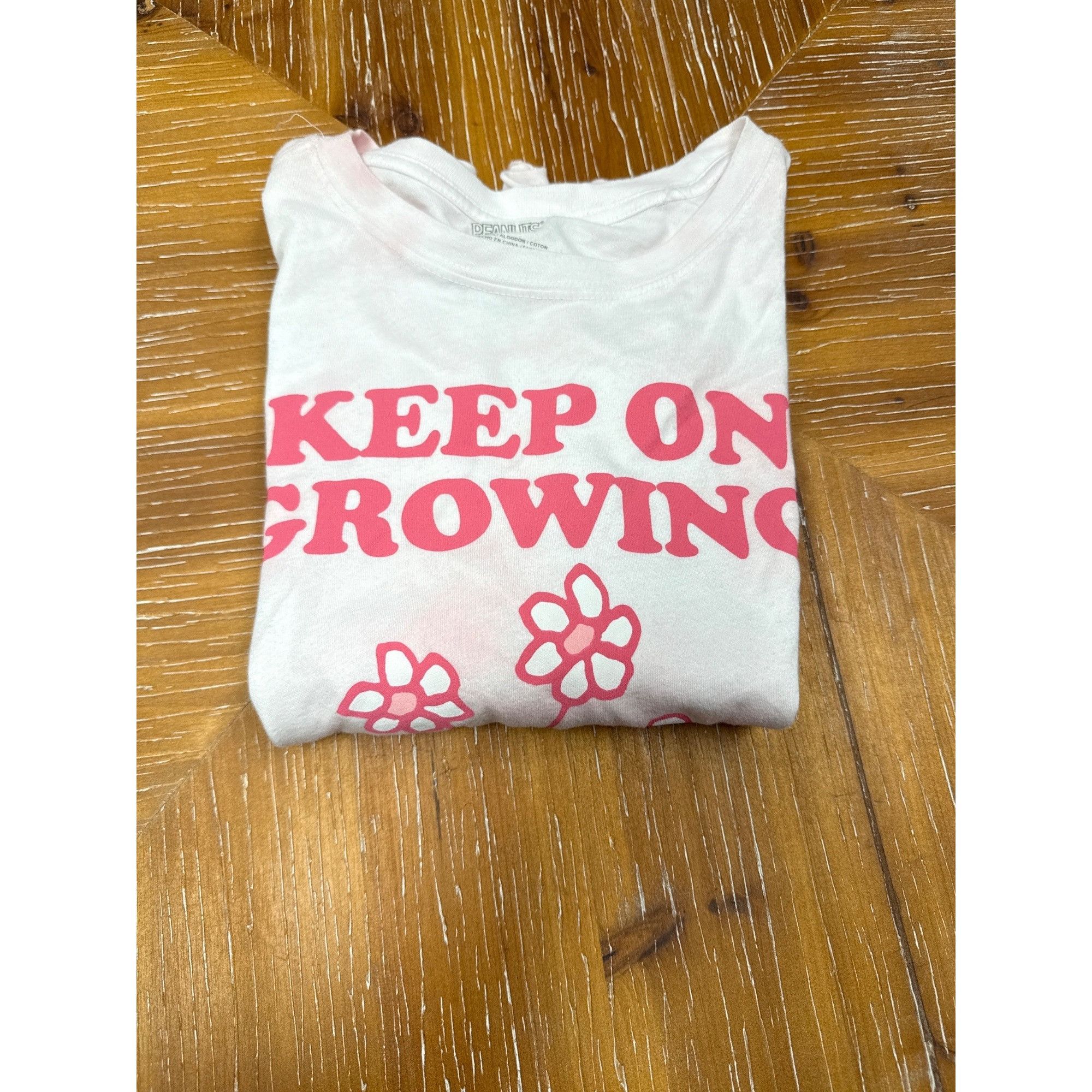 Peanuts Peanuts XL Tie-Dye Graphic Tee Keep On Growing Snoopy Pink & Size XL / US 12-14 / IT 48-50 - 1 Thumbnail