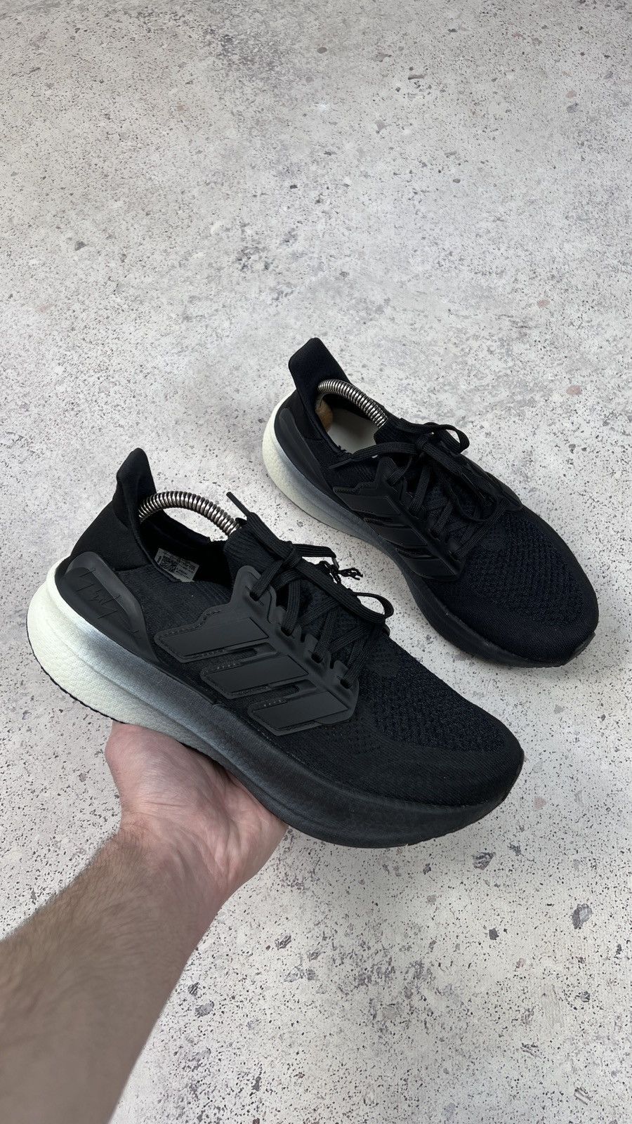 Y-3 Adidas Y-3 Ultraboost 5 Black Orbit Grey JR6647 Size US 7 / EU 40 - 4 Thumbnail