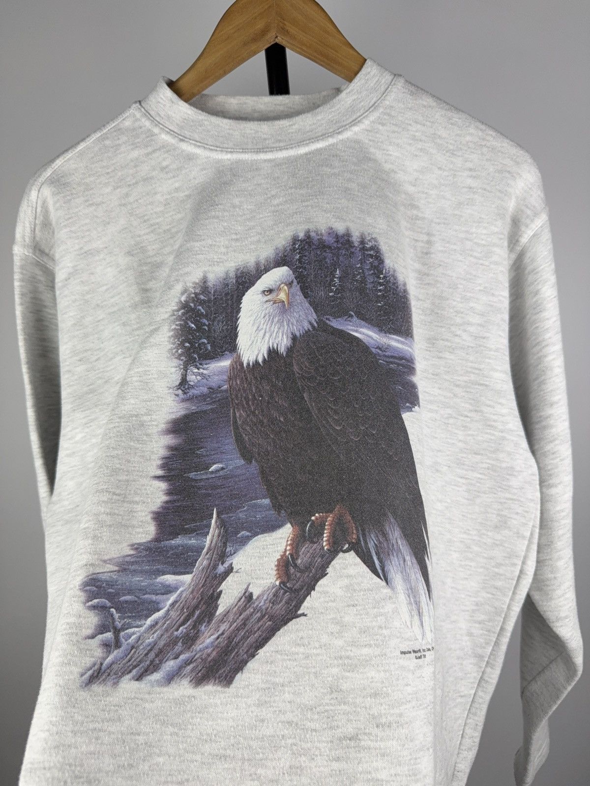 The Mountain Vintage 1998 Retro Logo USA Native Eagle Sweatshirt y2k 90s Size US S / EU 44-46 / 1 - 4 Thumbnail