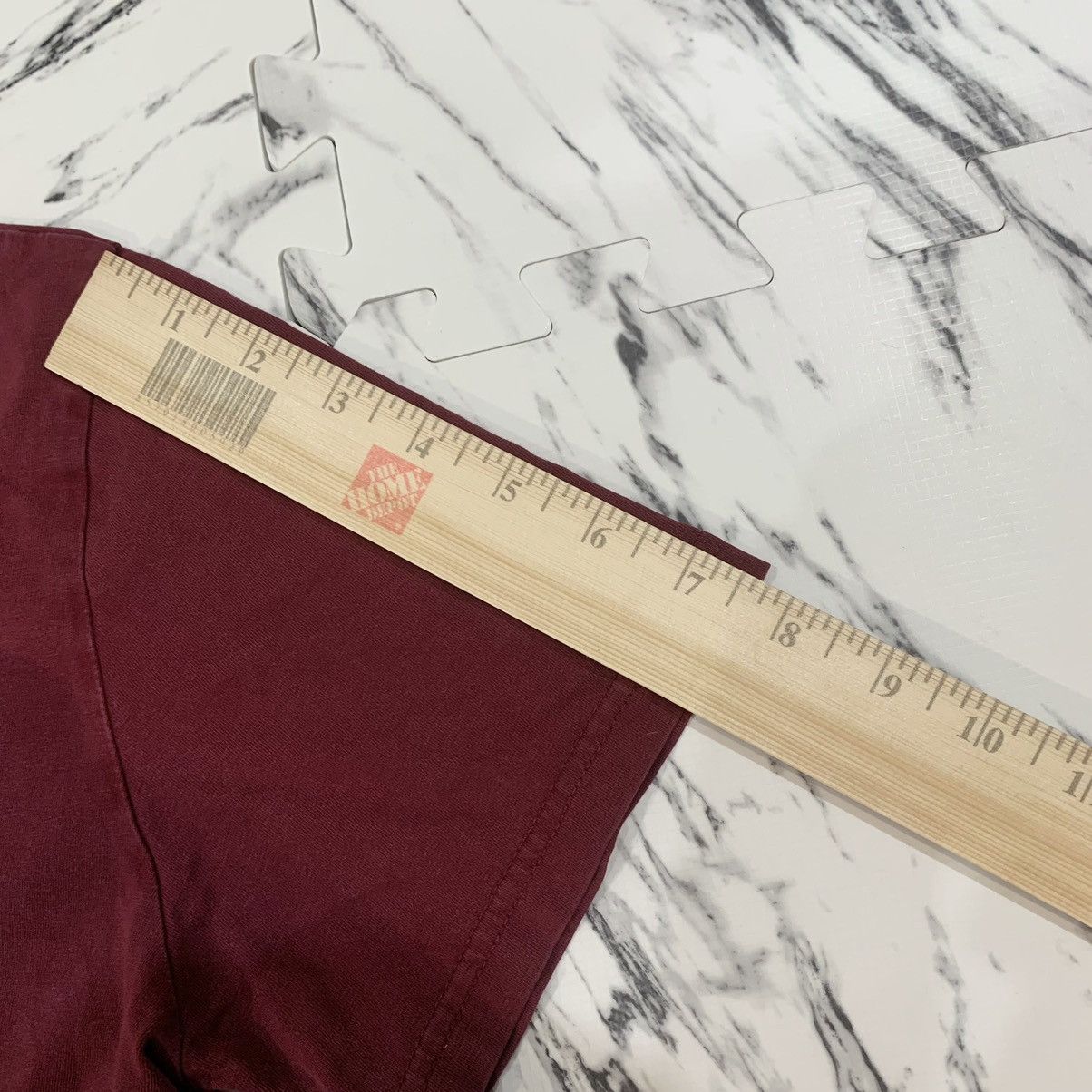 Diesel Diesel Short Sleeve Shirt Logo Tee Burgundy Size Medium Size US M / EU 48-50 / 2 - 8 Thumbnail