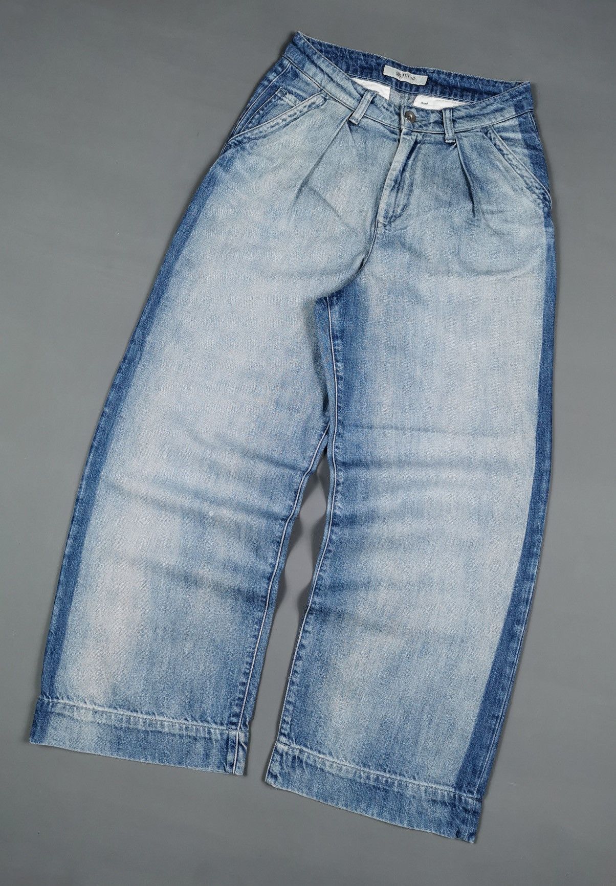 NANO universe Baggy Loose Nano Universe Japan Denim Jeans Size US 26 / EU 42 - 2 Thumbnail