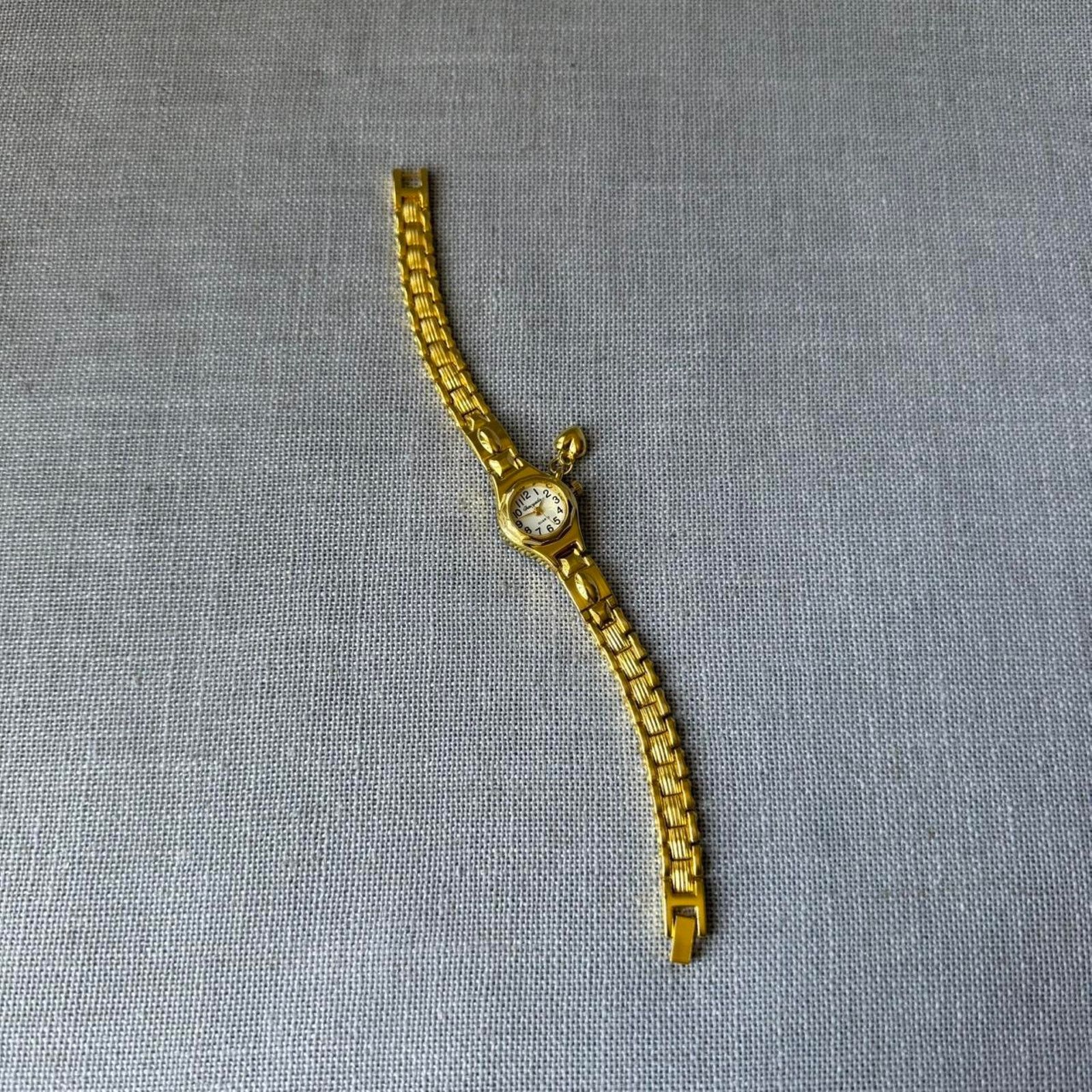 Other Elegant gold watch classic analogue MENS2 Size ONE SIZE - 4 Thumbnail