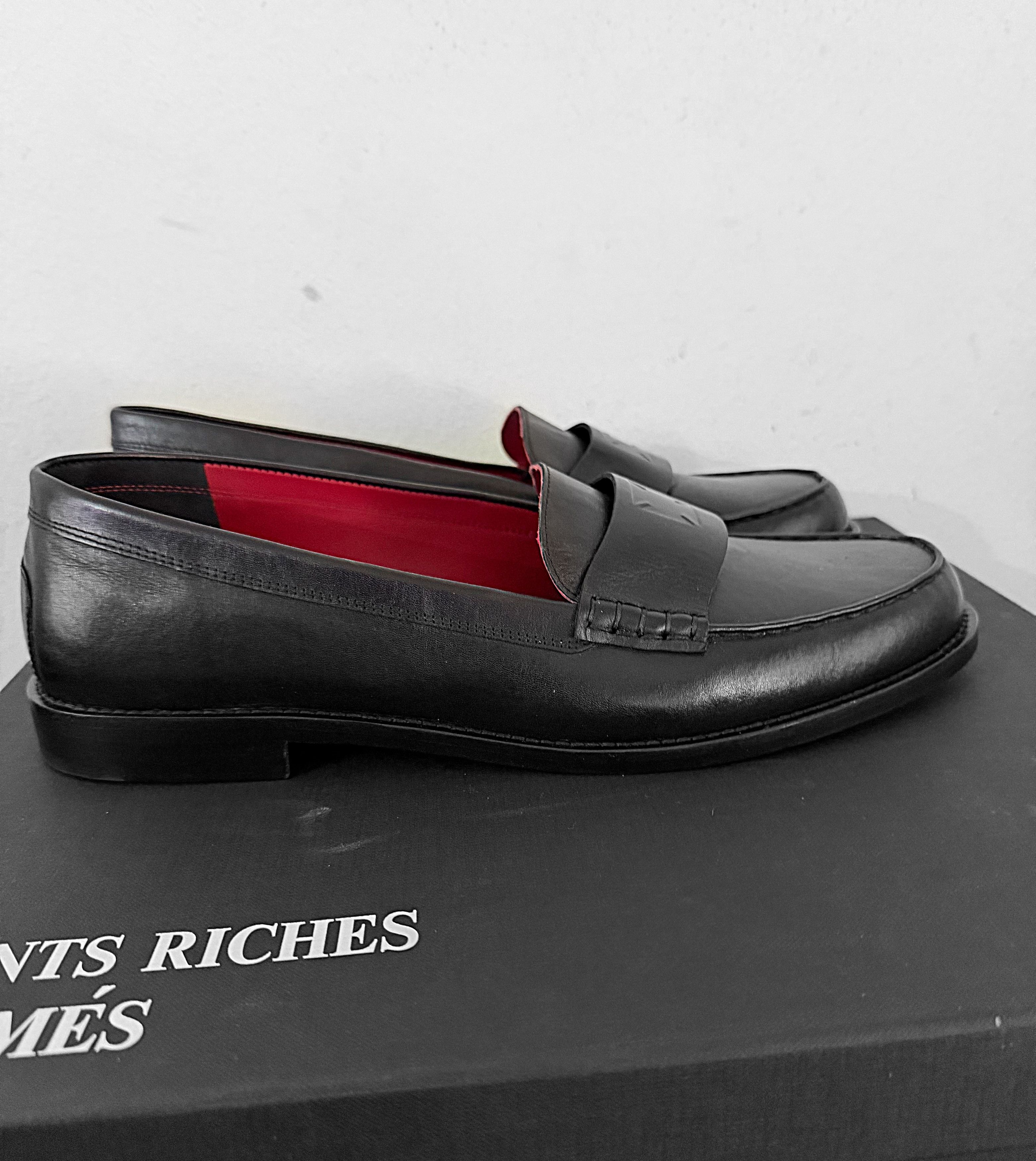 Enfants Riches Deprimes Runway SS'25 Glazed Cross Penny Loafers Size US 9 / EU 42 - 11 Thumbnail