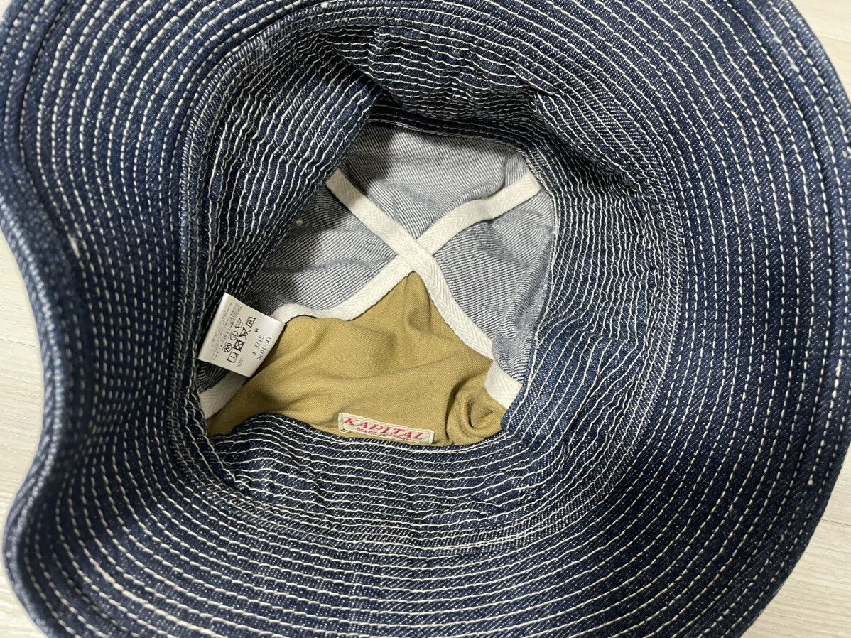 Kapital Kapital 11.5 denim Old Man and the Sea HAT Size ONE SIZE - 5 Thumbnail