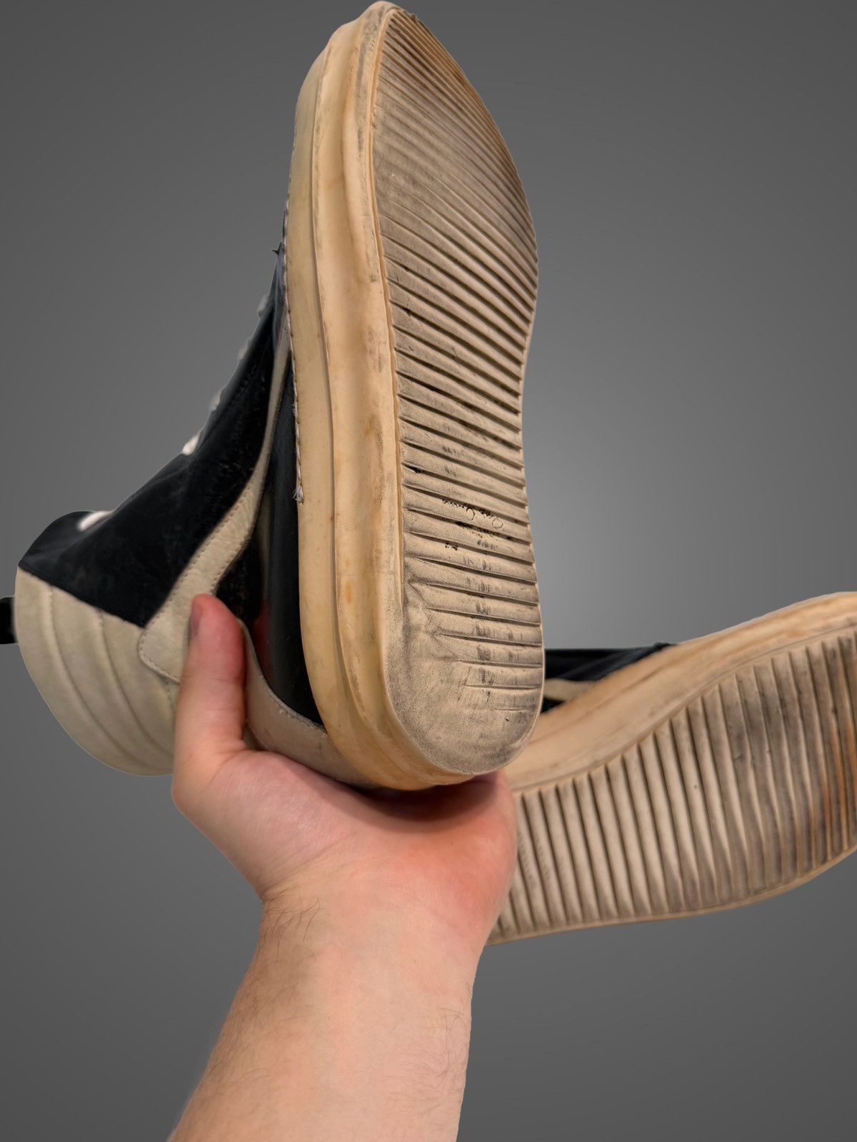 Rick Owens Rick Owens Short Tongue Geobasket from 2011 Size US 9 / EU 42 - 9 Thumbnail