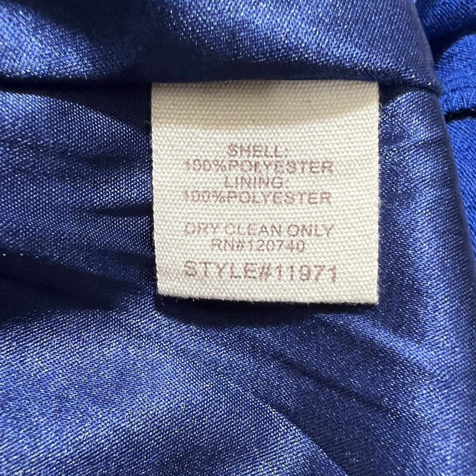 Other Hem & Thread Sleeveless Fit & Flare Mini Dress Blue Lined Size L / US 10 / IT 46 - 5 Thumbnail