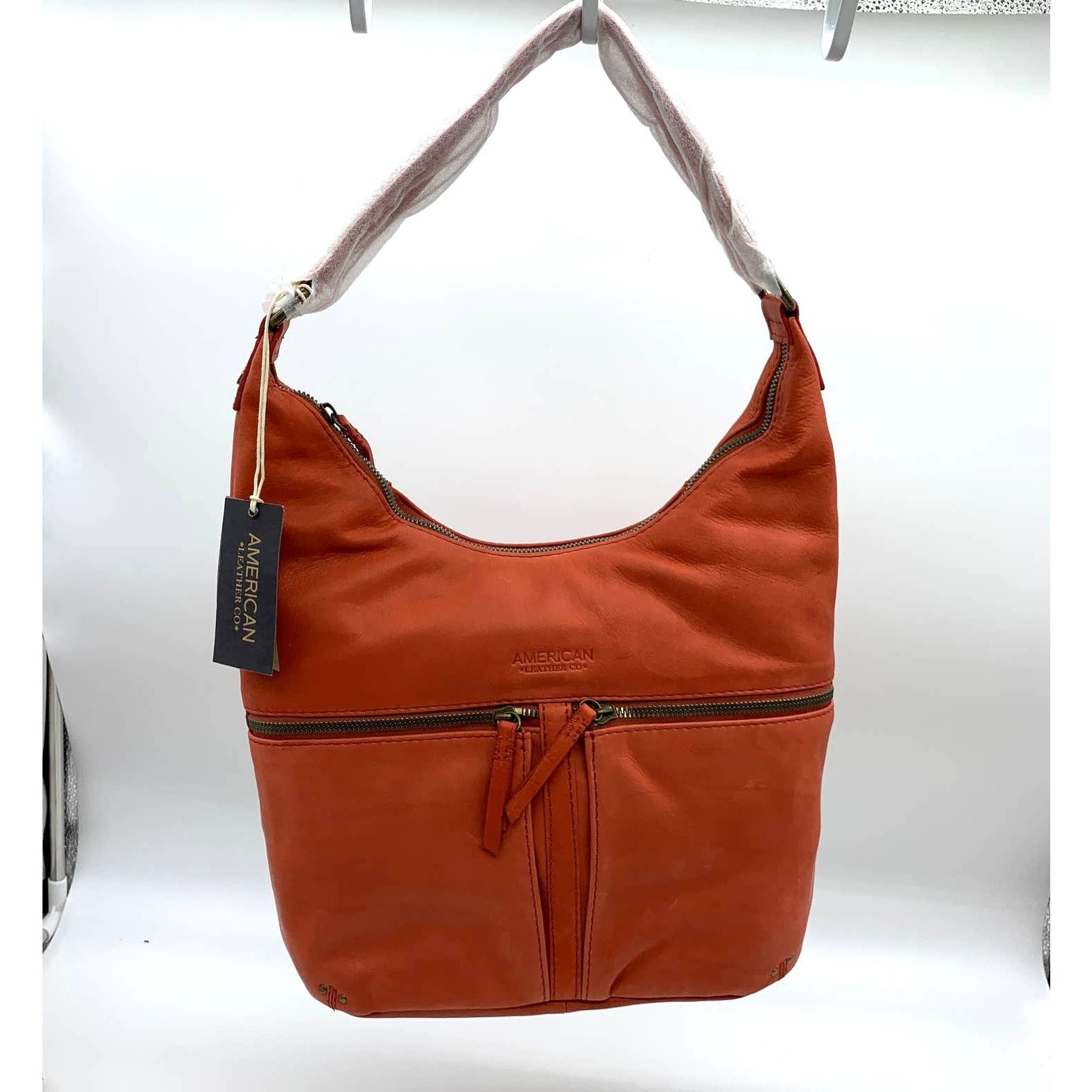 Other American Leather Co. Handbags Orange Whiskey Hobo Hanover Size ONE SIZE - 1 Thumbnail
