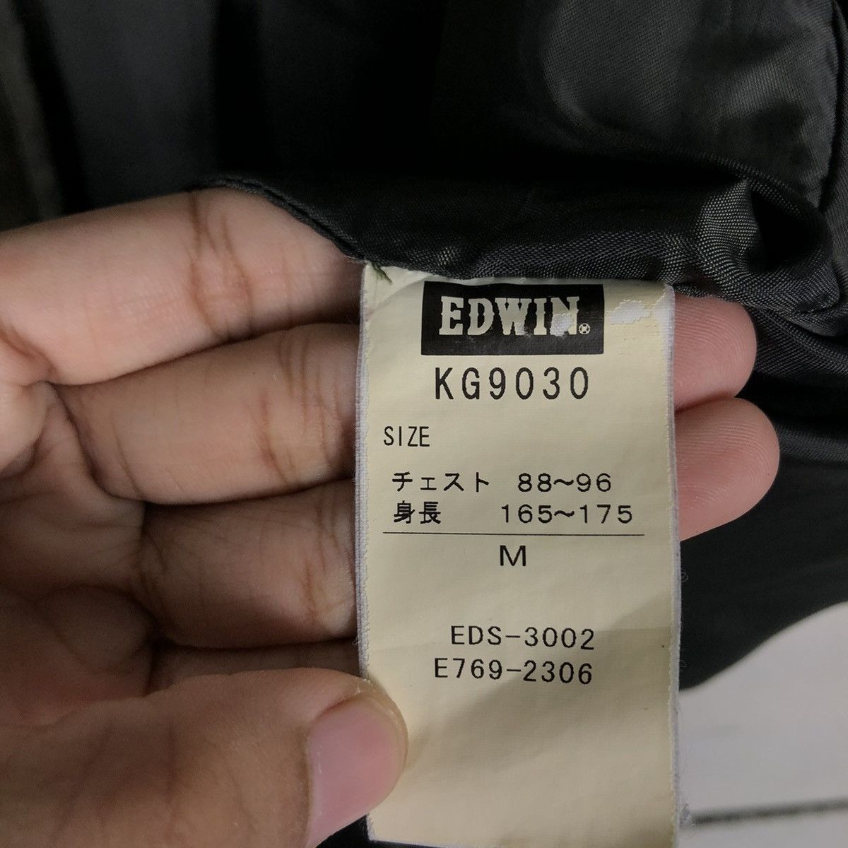 Edwin 📌VINTAGE LIGHT PUFFER VEST BIKER JACKET EDWIN Size US M / EU 48-50 / 2 - 19 Thumbnail