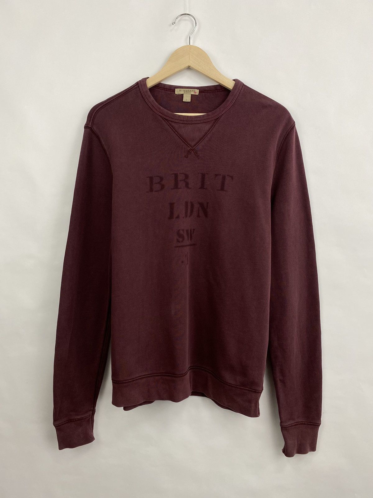 Burberry 🇬🇧 Burberry Brit London Sweatshirt Rare Retro Y2K Hype Size US M / EU 48-50 / 2 - 2 Thumbnail