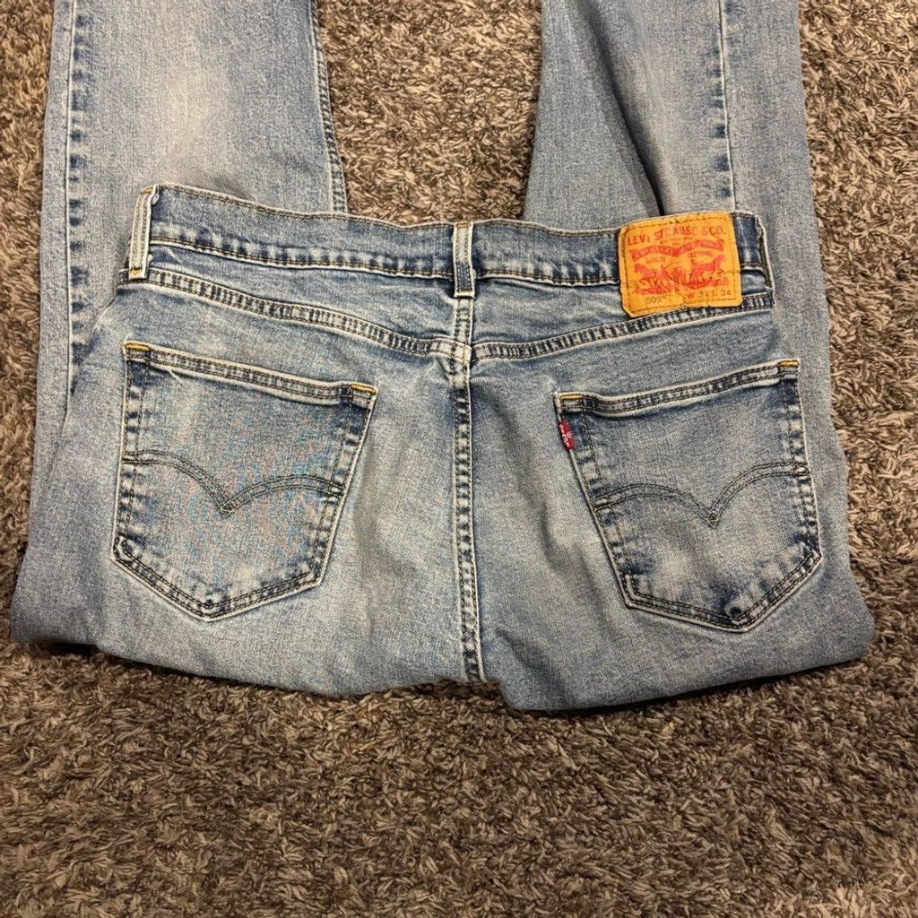 Levi's Levi's Men's 505 Straight Leg Jeans Size US 34 / EU 50 - 2 Thumbnail